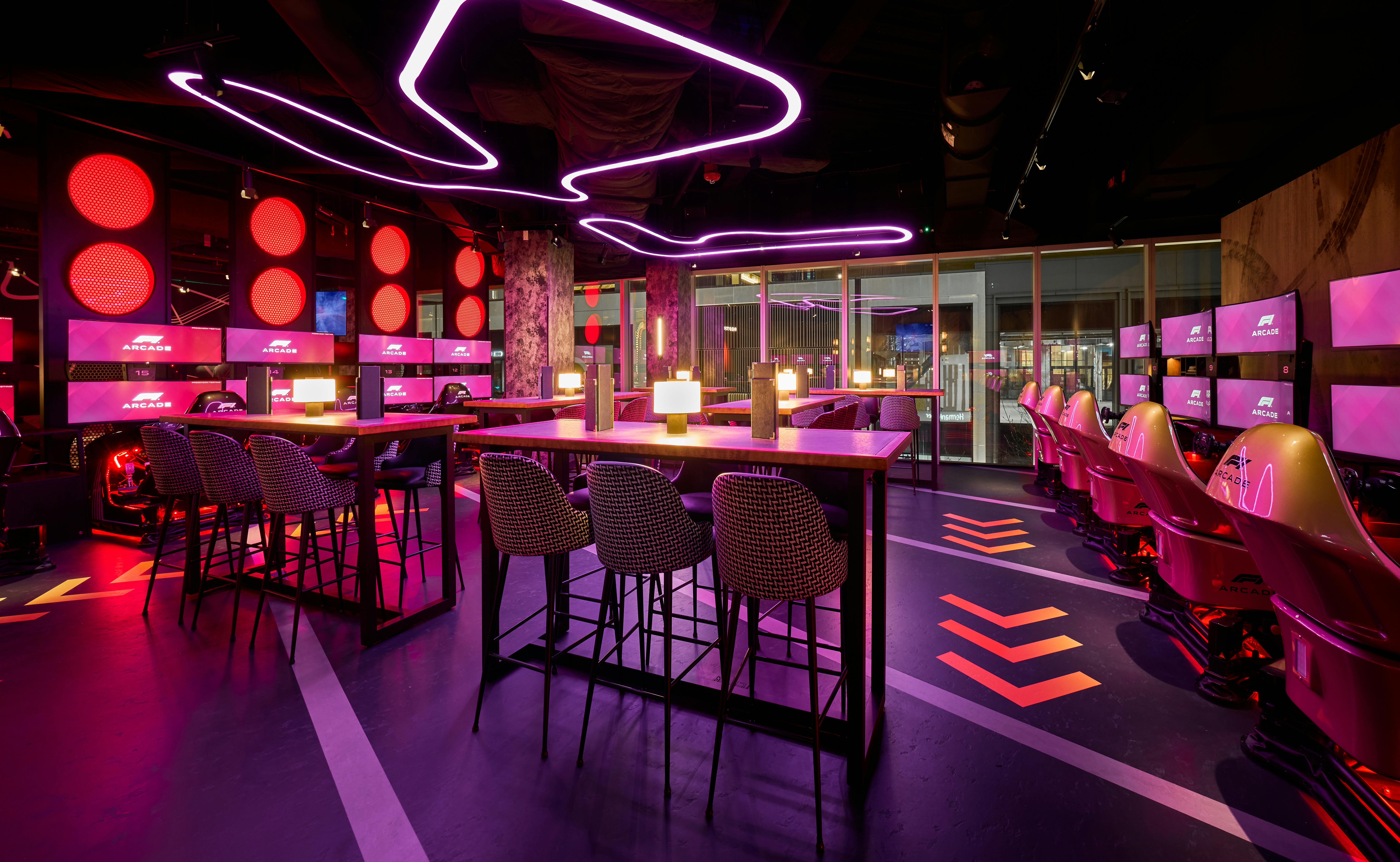 Semi-Private Spaces, an event space at F1 Arcade Boston