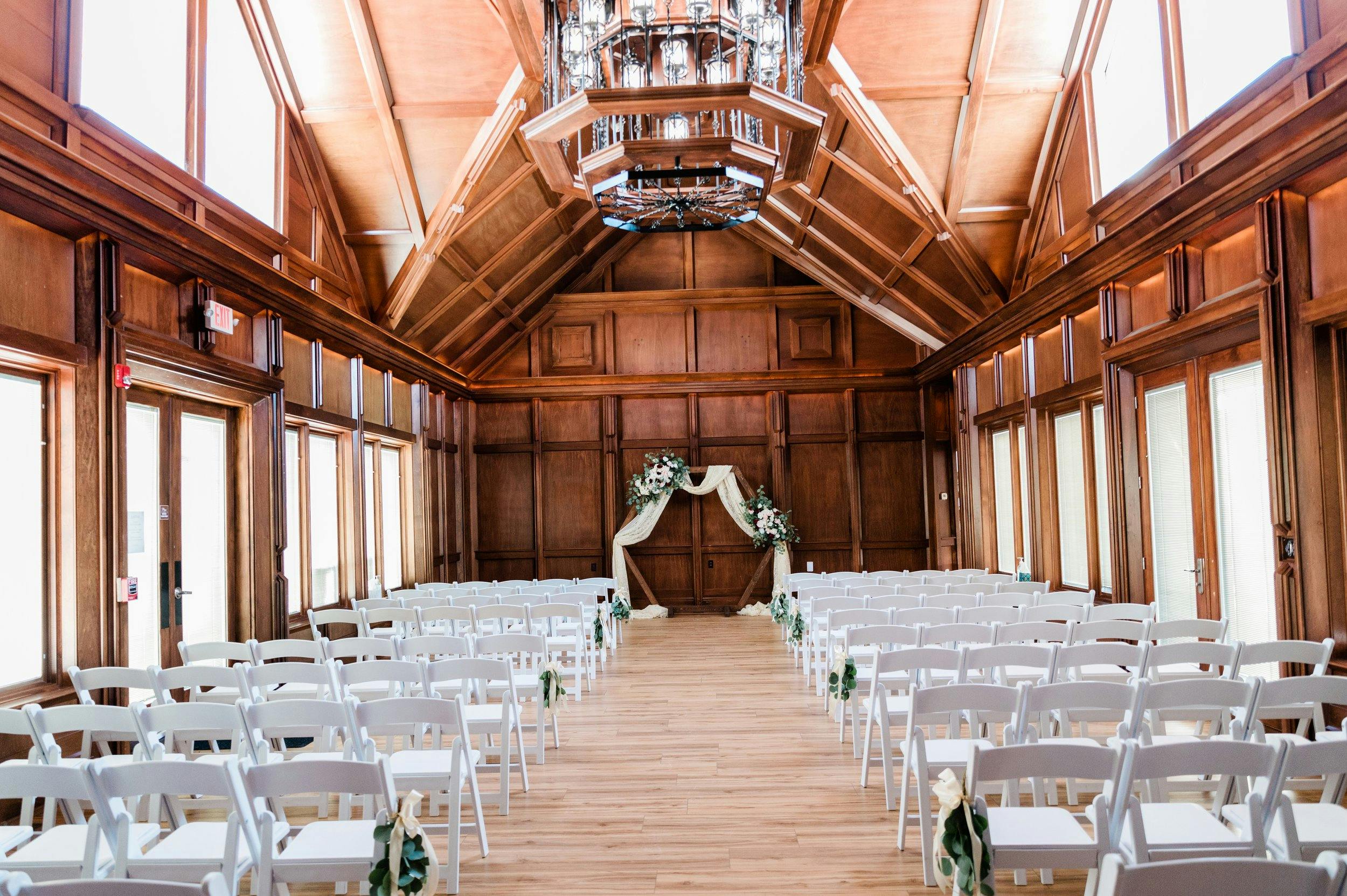 The Ballroom, an event space at Lizton Lodge