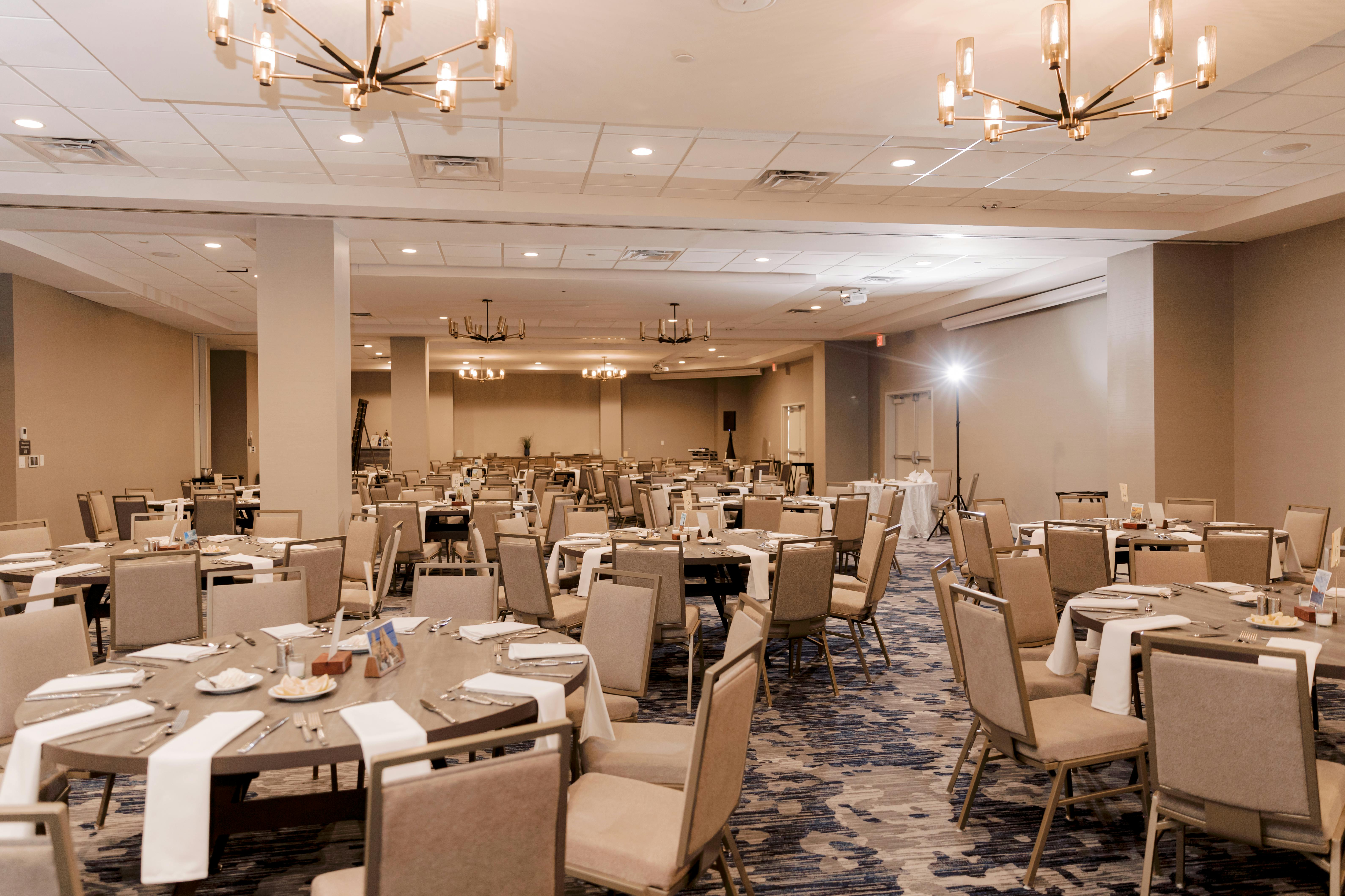 Carter Hall Ballroom, Ballroom event space at Delta Hotels Virginia Beach Waterfront