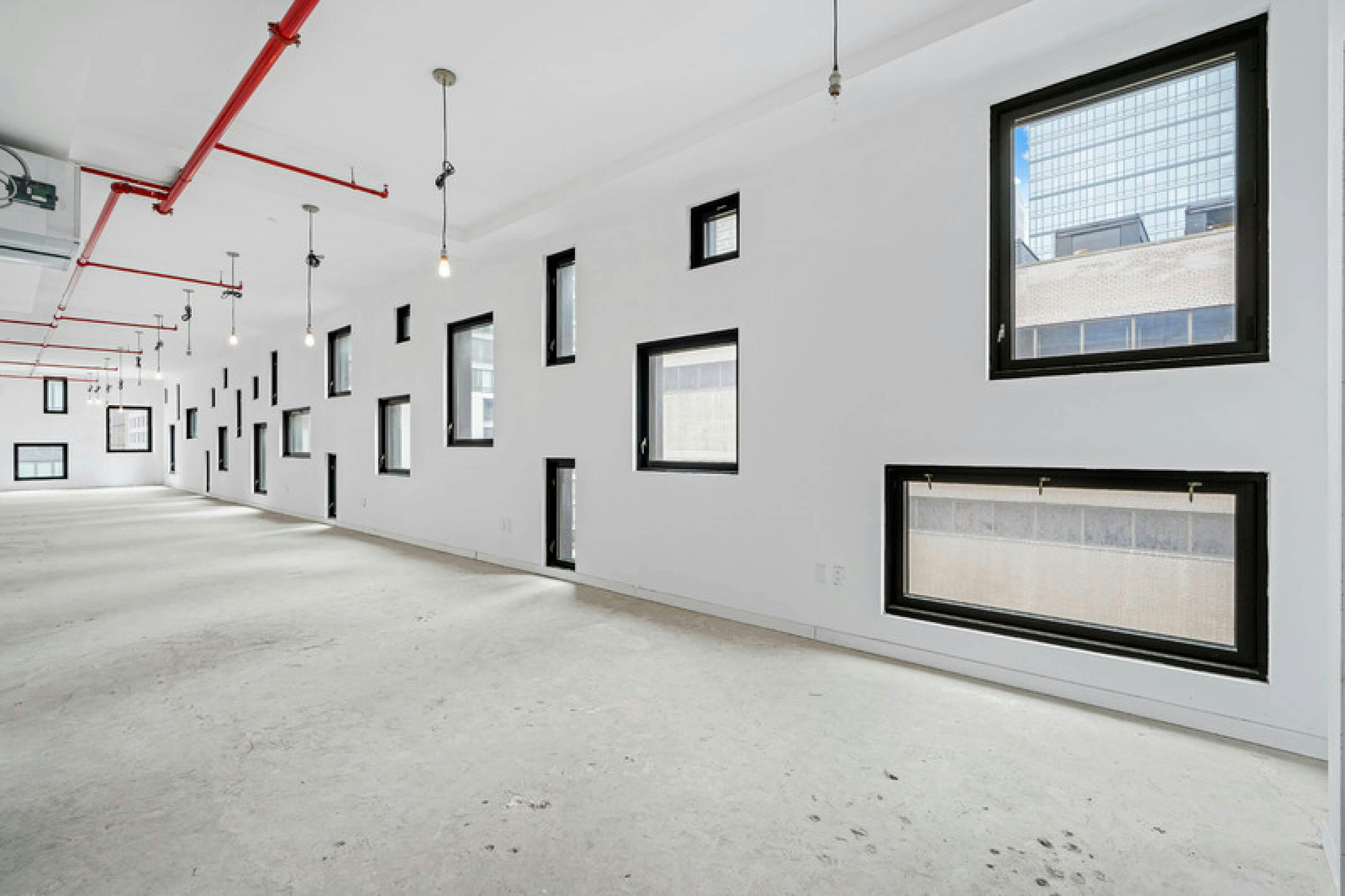 Spacious and modern looking event space, an event space at F&K Management