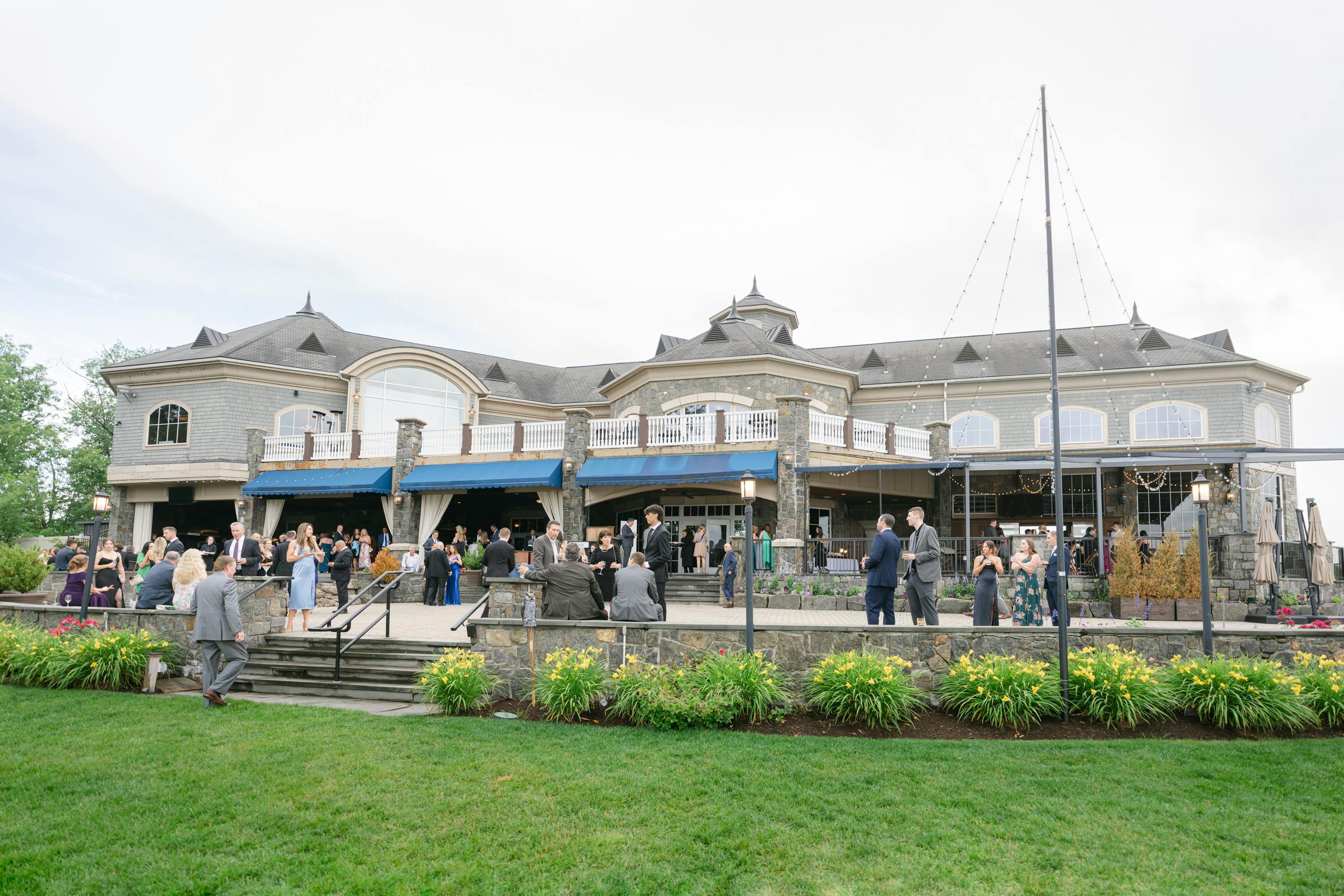 Veranda and Lower Patio, Event Space at Saratoga National Golf Club