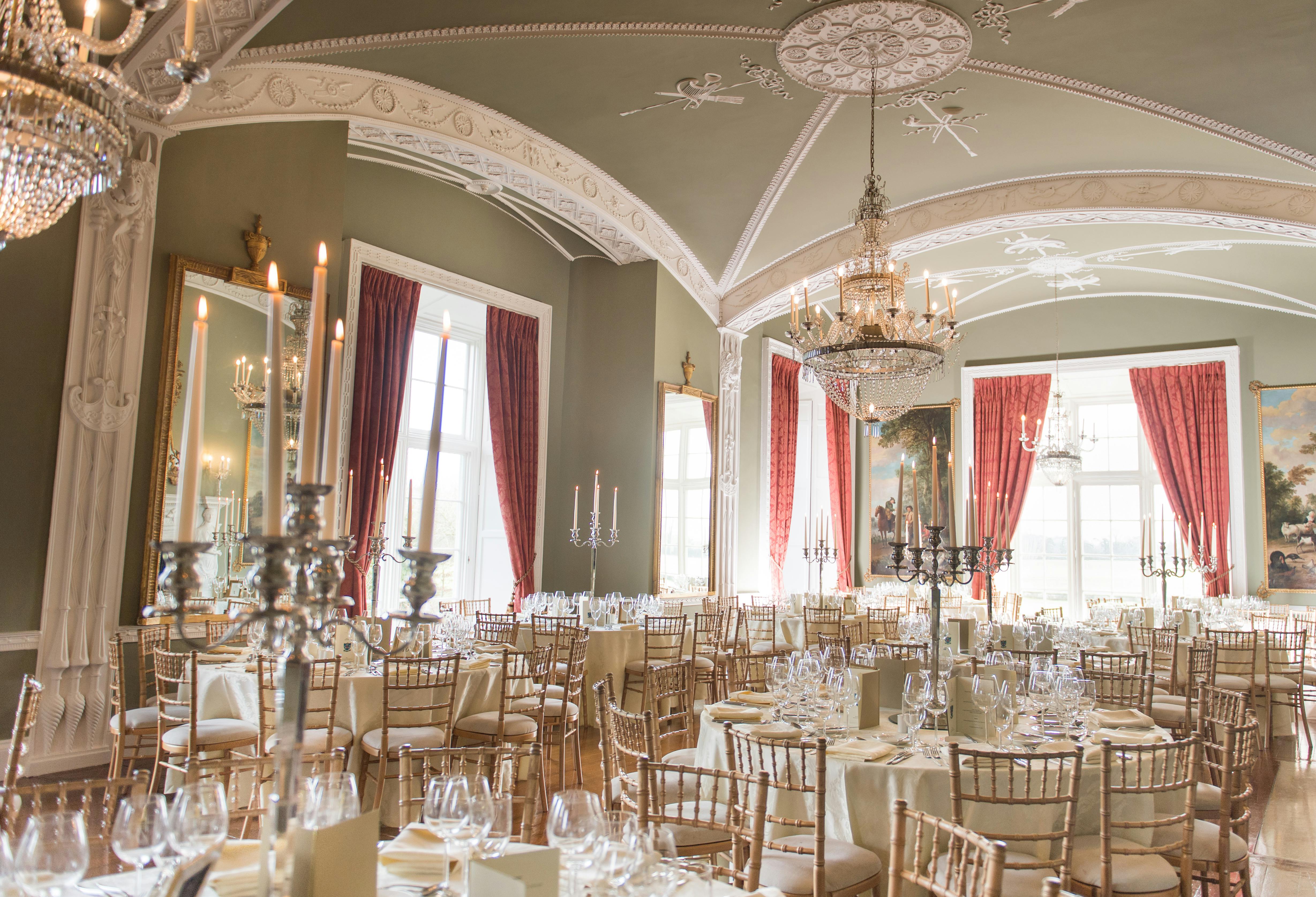 The Van Stry Ballroom, Ballroom event space at Luttrellstown Castle Resort