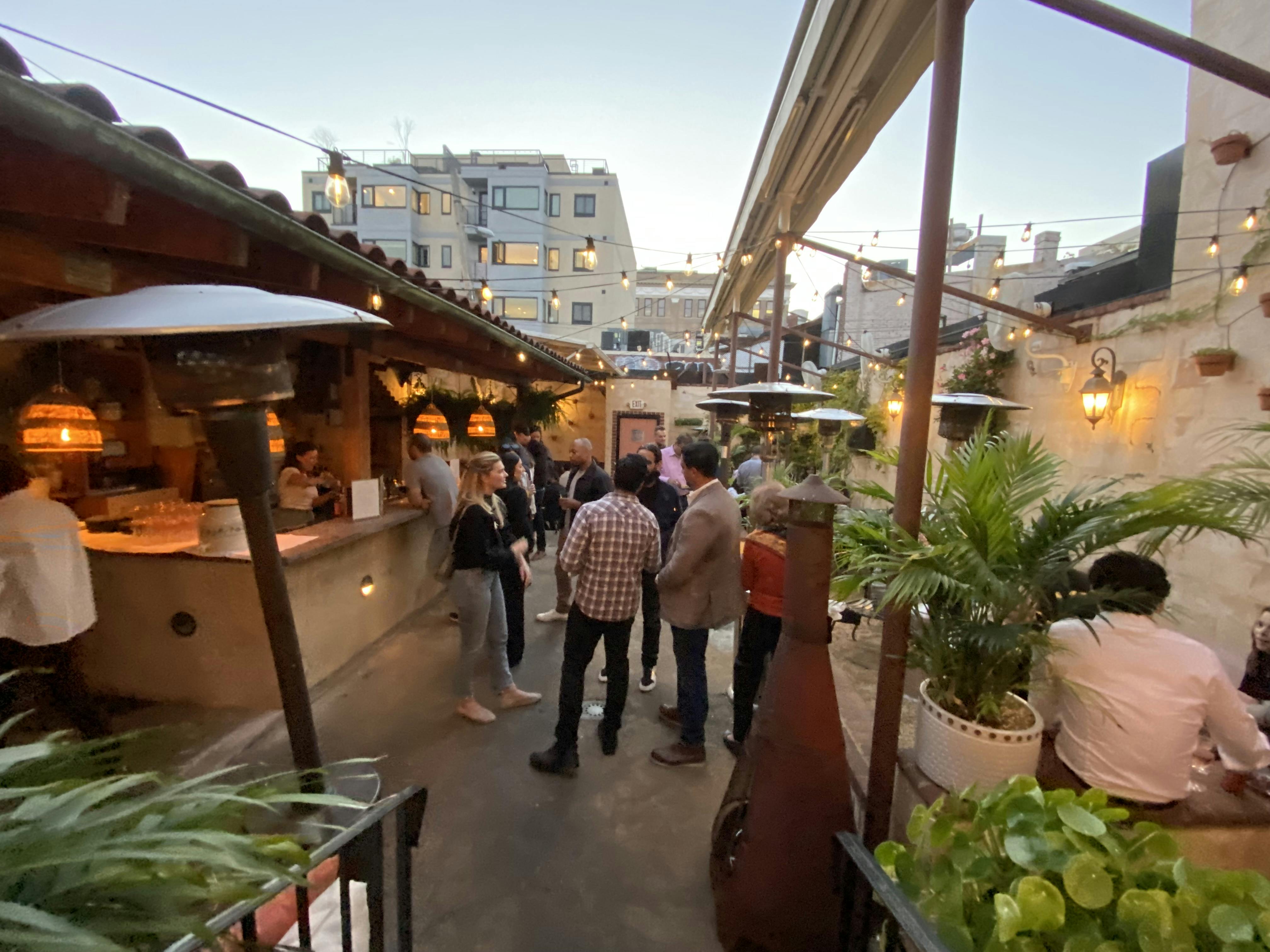 The Plaza, an event space at Lulu's Winegarden