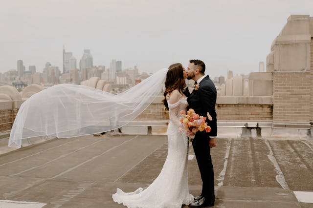 Featured photo from These Colorful Nuptials at a School Gym in Philadelphia Swept Us Away