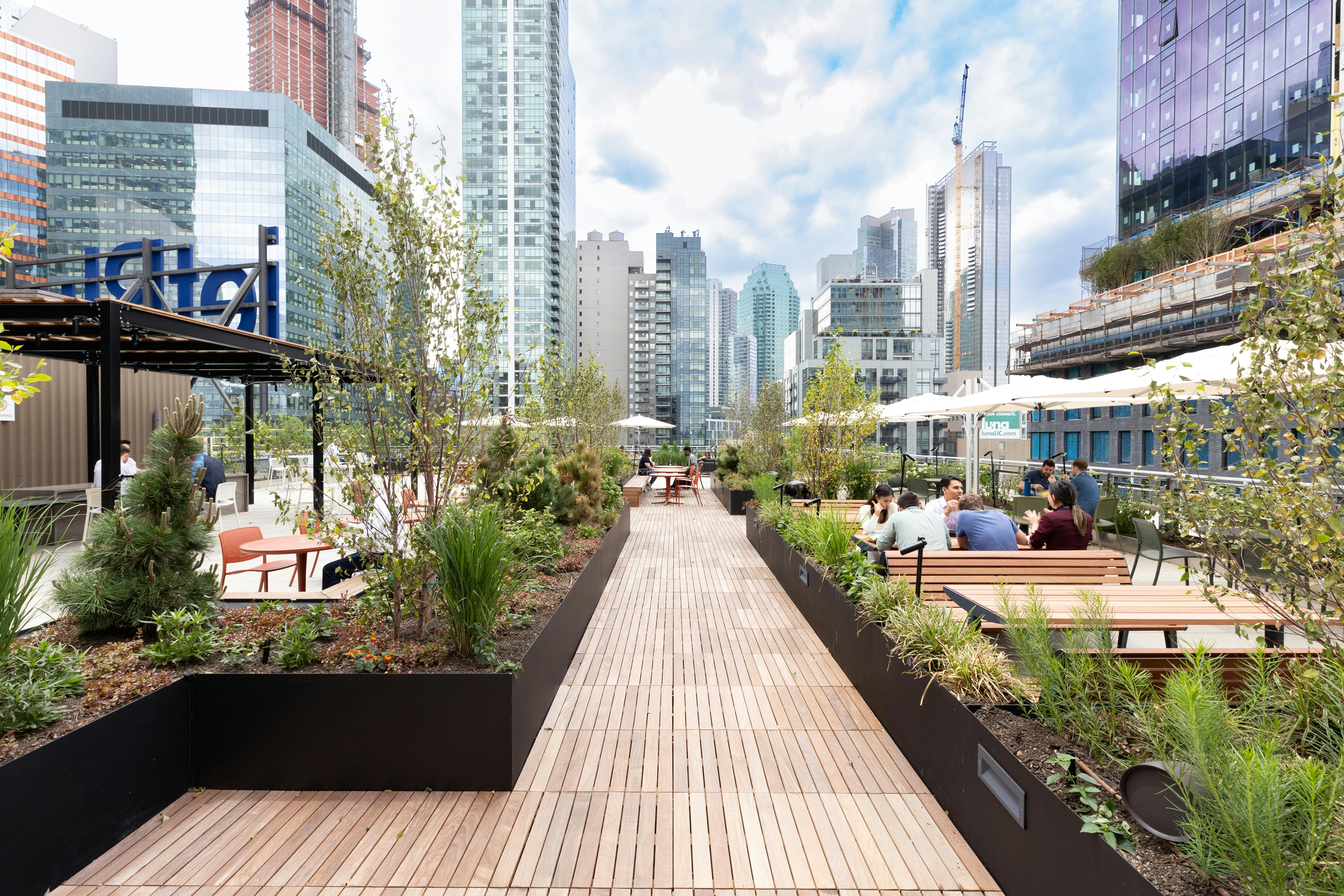 Brewster Terrace, an event space at Queens Conference Center