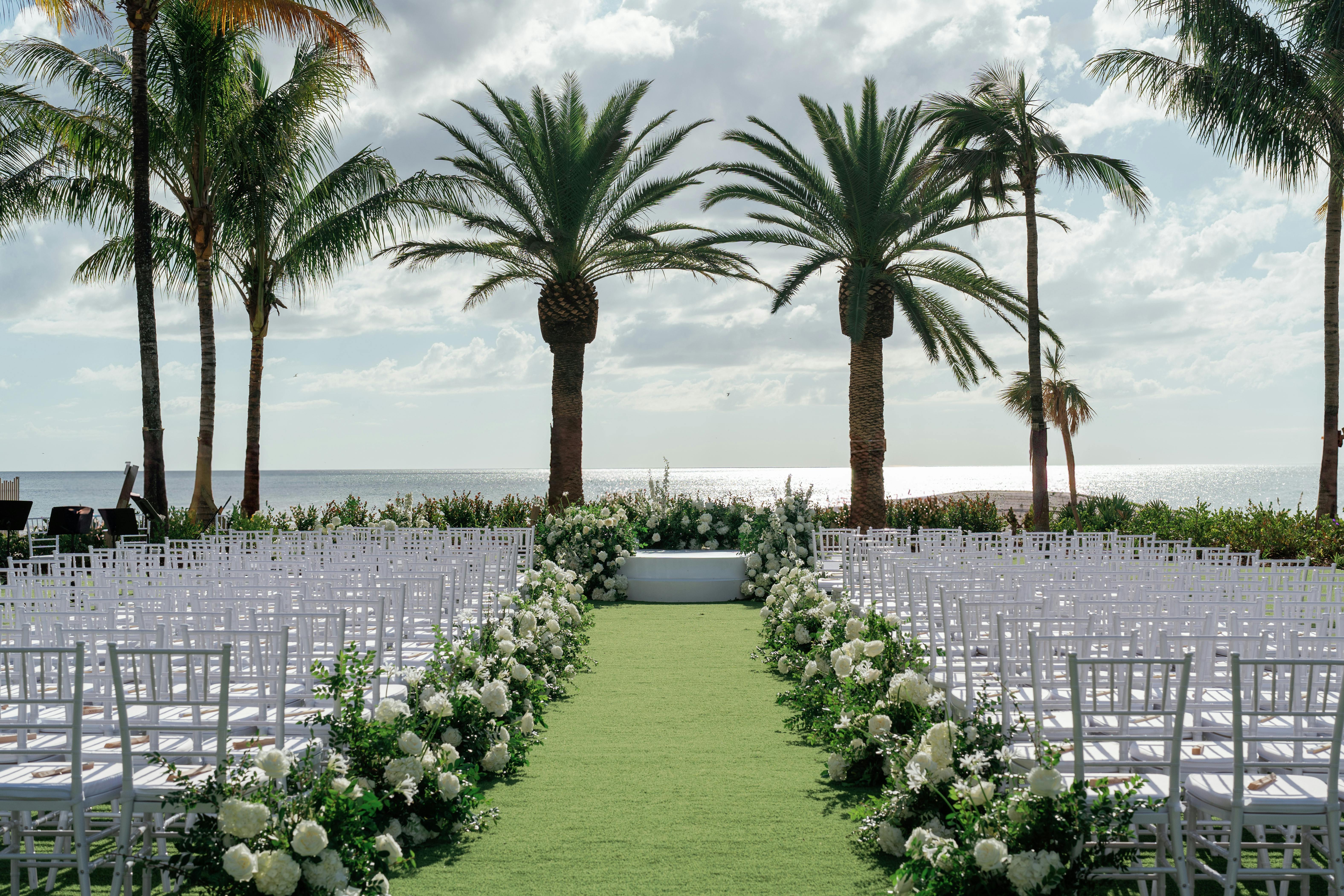 Great Lawn, an event space at St. Regis Longboat Key Resort