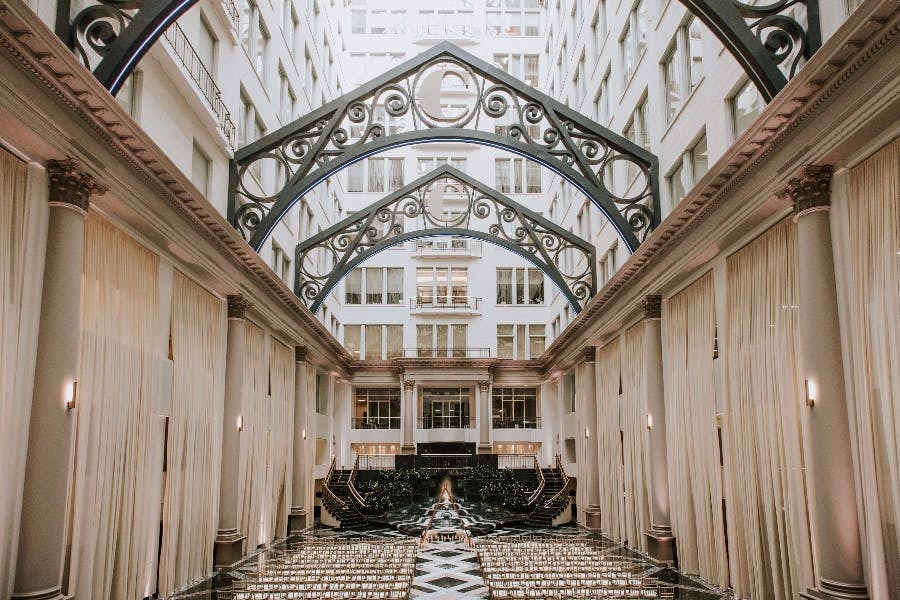 The Curtis Atrium, an event space at The Curtis Atrium
