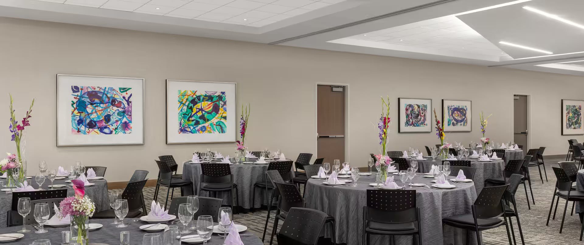 Ballroom, an event space at The Art Hotel Denver, Curio Collection by Hilton