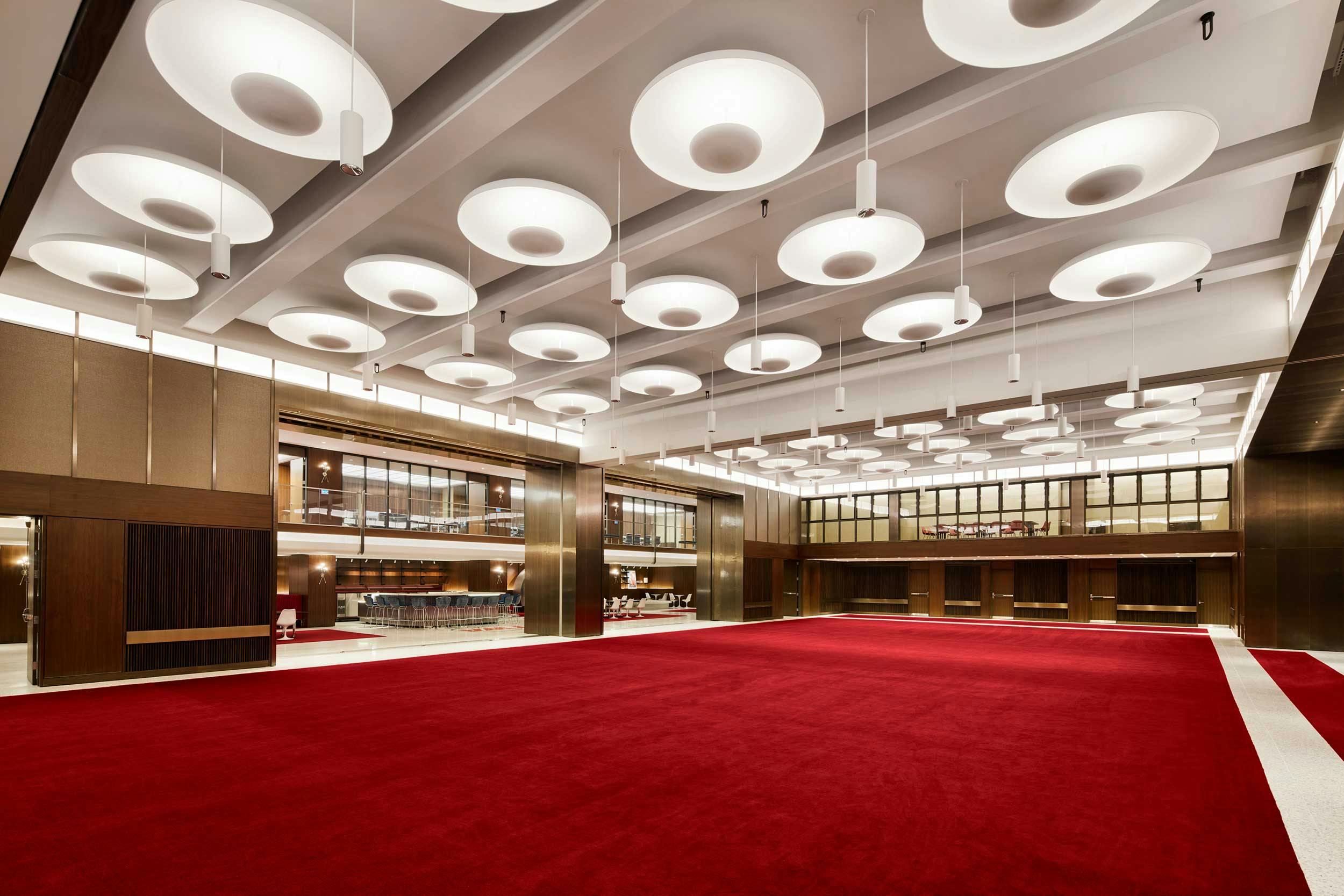 Constellation Ballroom, an event space at TWA Hotel