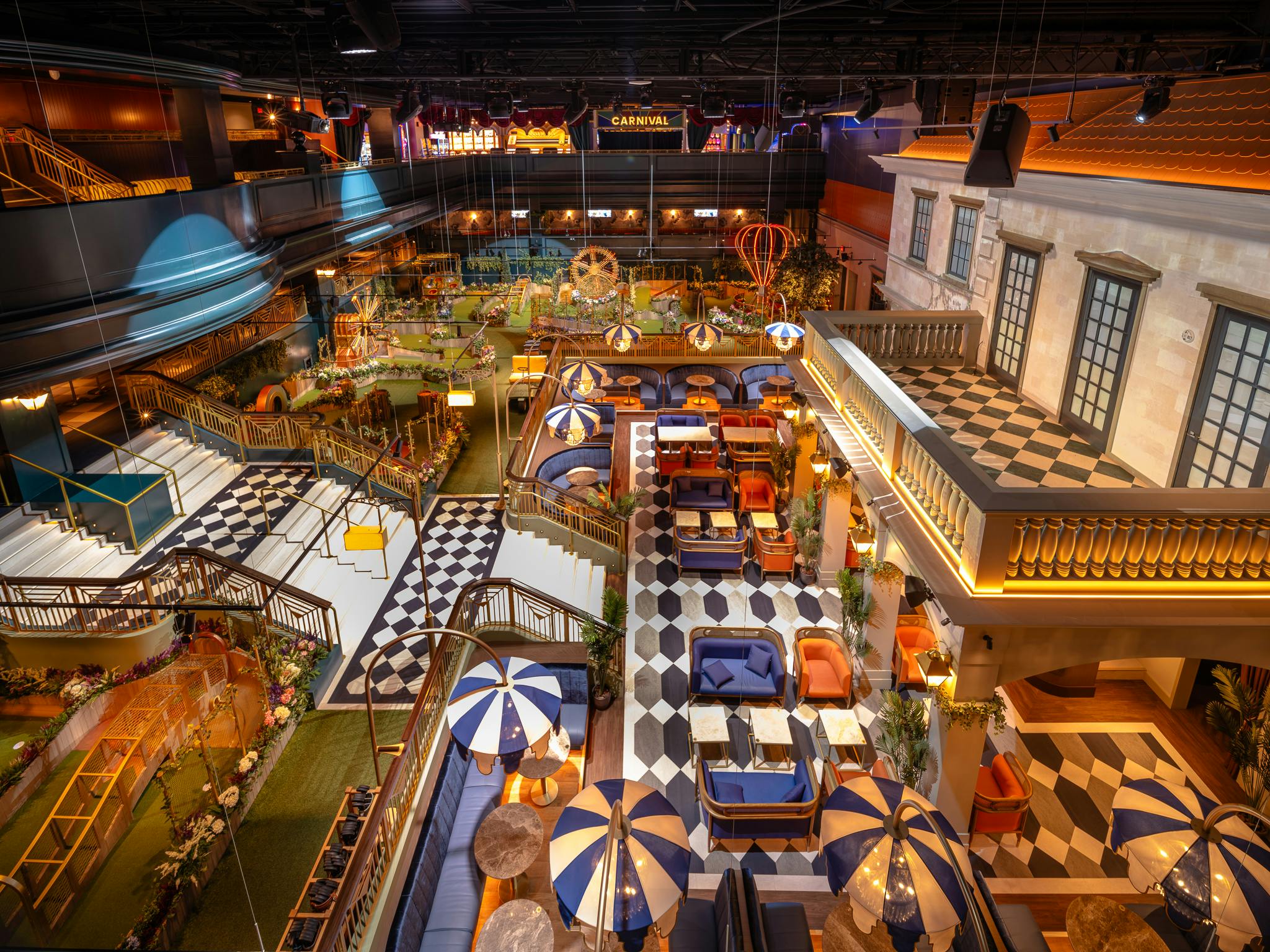 Exclusive Hire, an event space at Swingers – the crazy golf club (Las Vegas)