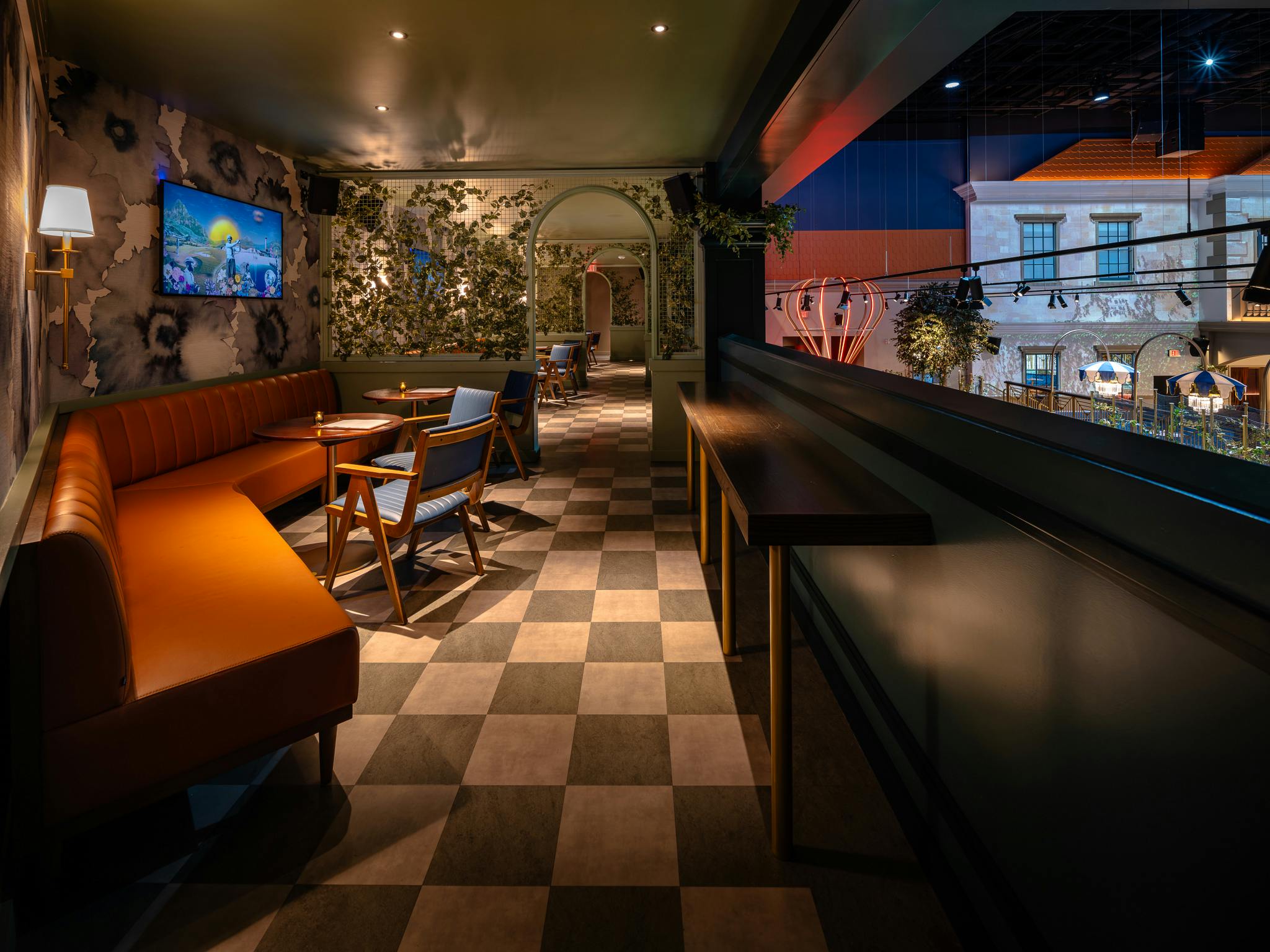 The Summer House 1-3, an event space at Swingers – the crazy golf club (Las Vegas)