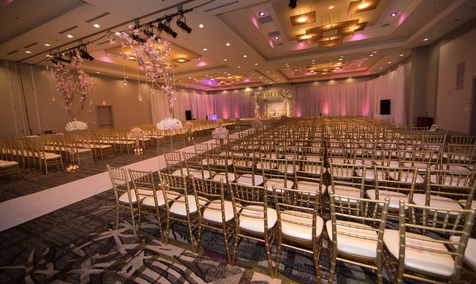 Ballroom, Ballroom event space at Marriott Raleigh City Center
