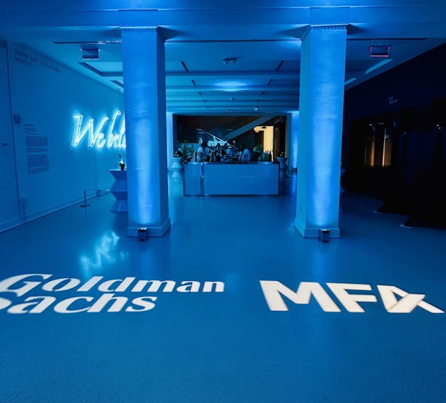 Featured photo from Dinner at The Bass for MFA sponsored by Goldman Sachs