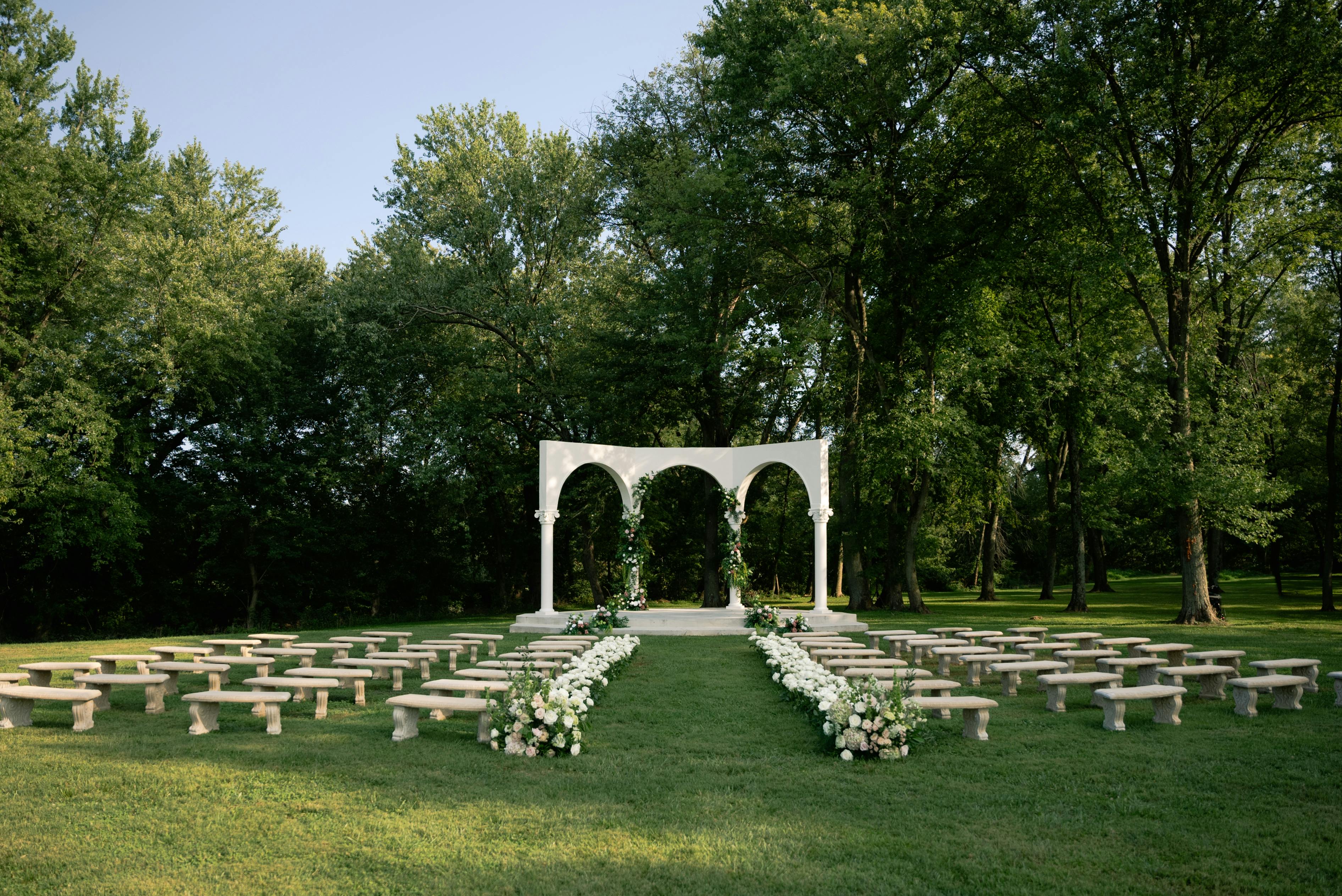 Garden Vista Ceremony Garden, an event space at Ceresville Mansion