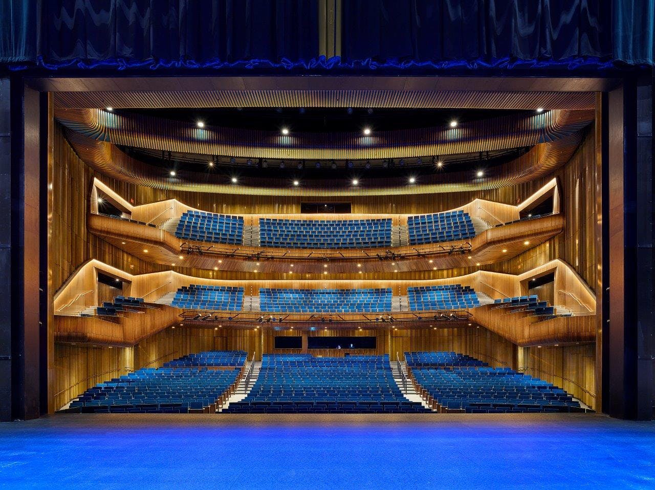 Main Theatre, an event space at Capital One Hall