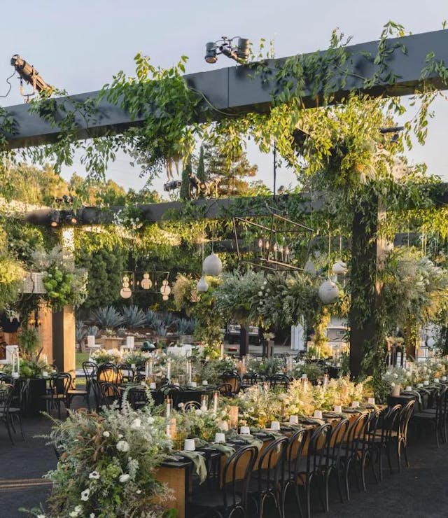 Featured photo from Rigging Brings Light and Magic to An Outdoor Wedding