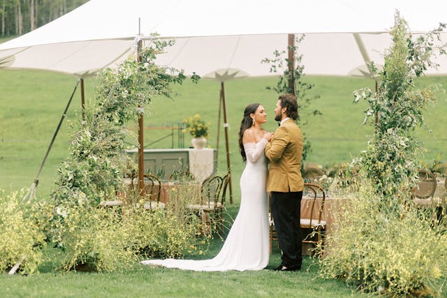 Featured photo from A Tented Wedding Reception With Rustic Elegance In The Main Meadow At T-Lazy-7 Ranch In Aspen, Colorado