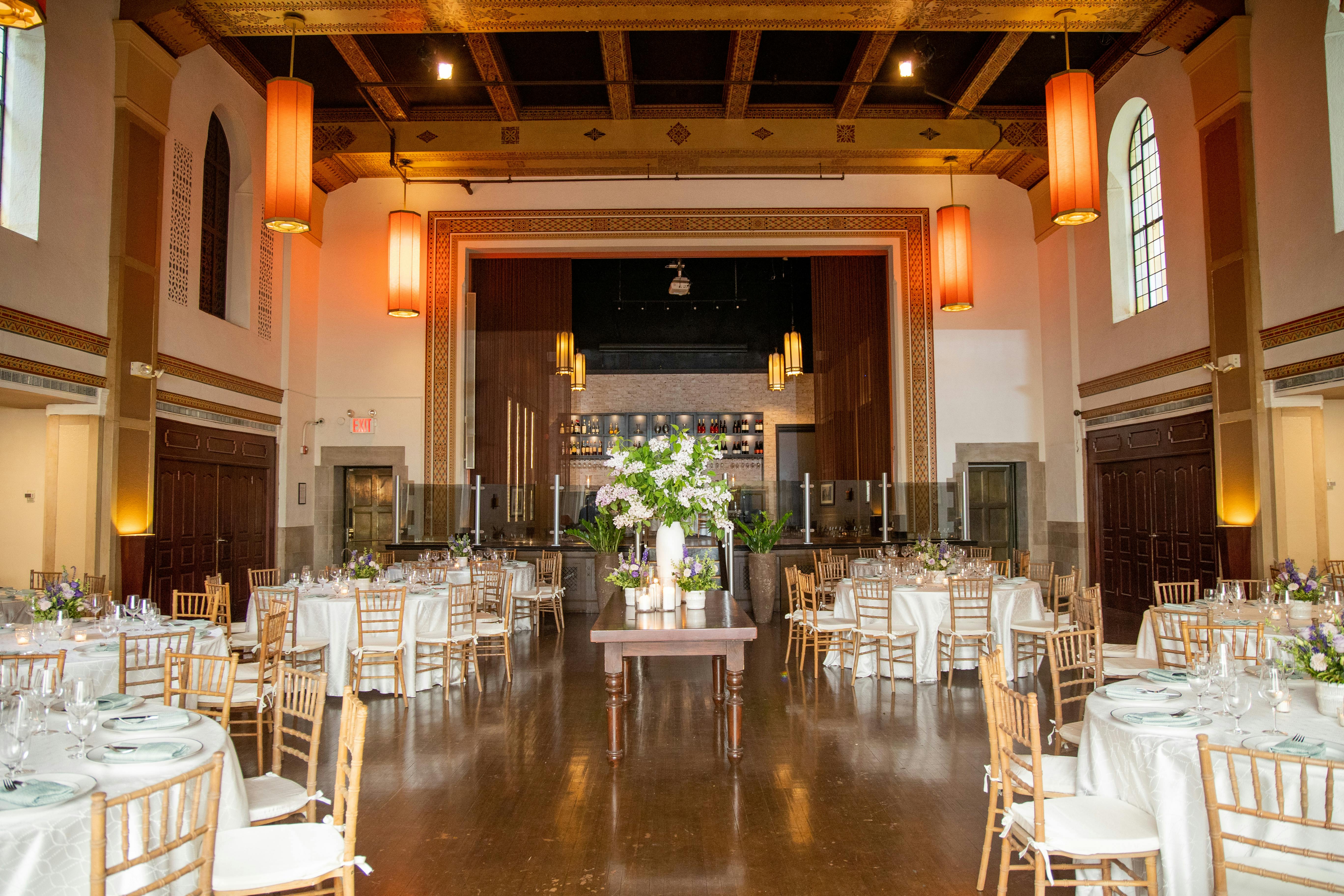 Great Hall, an event space at Inside Park at St. Bart's