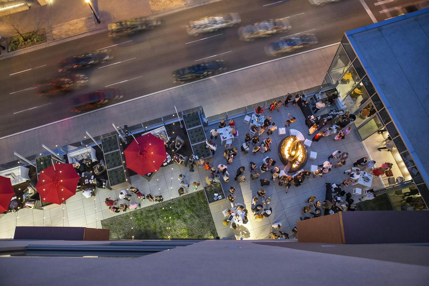 FIRE Terrace, an event space at The Art Hotel Denver, Curio Collection by Hilton