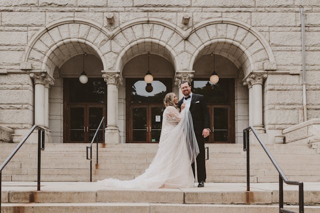 Featured photo from Step Into This Artful Wedding at MuseumLab