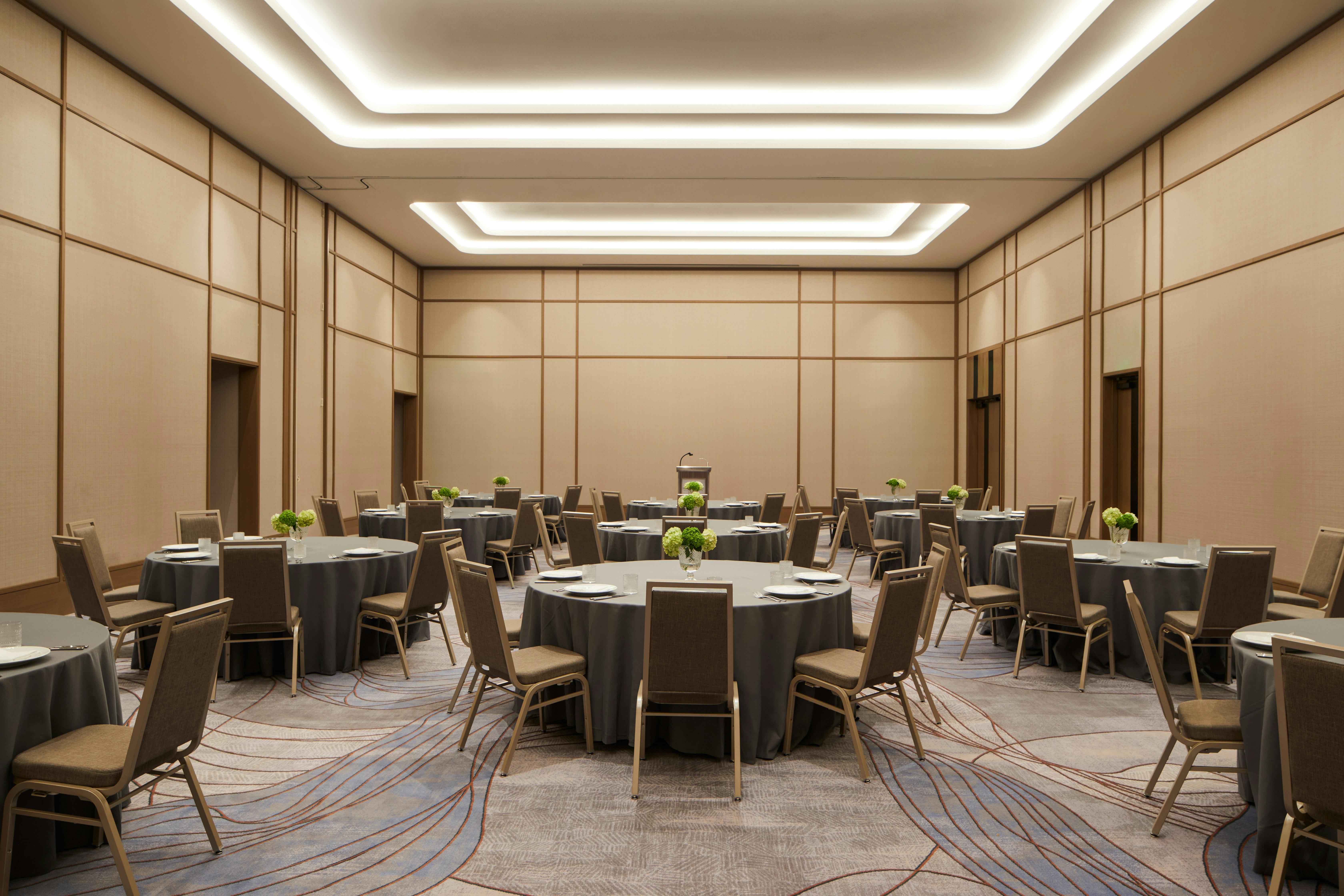 Orchard Road Ballroom, an event space at InterContinental Seattle Bellevue