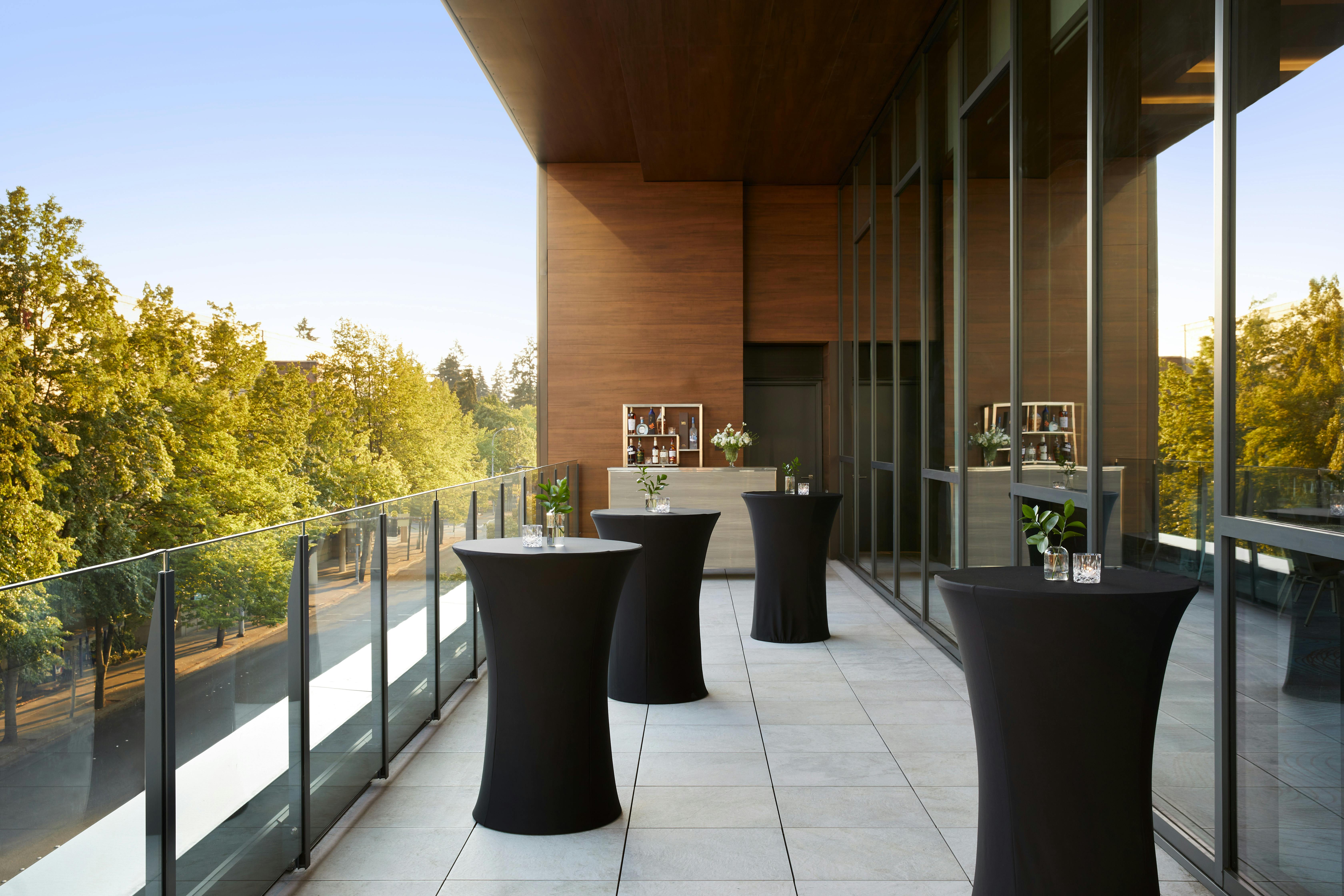 Avenue Terrace, an event space at InterContinental Seattle Bellevue