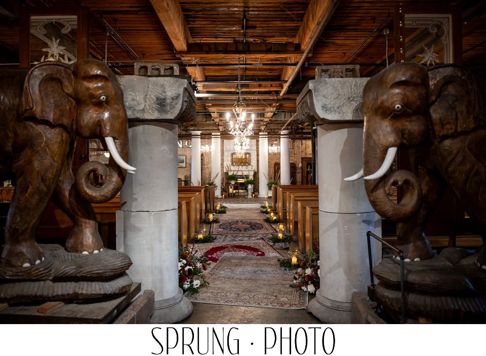 Indoor Ceremony Space & Cocktail Hour, an event space at Salvage One