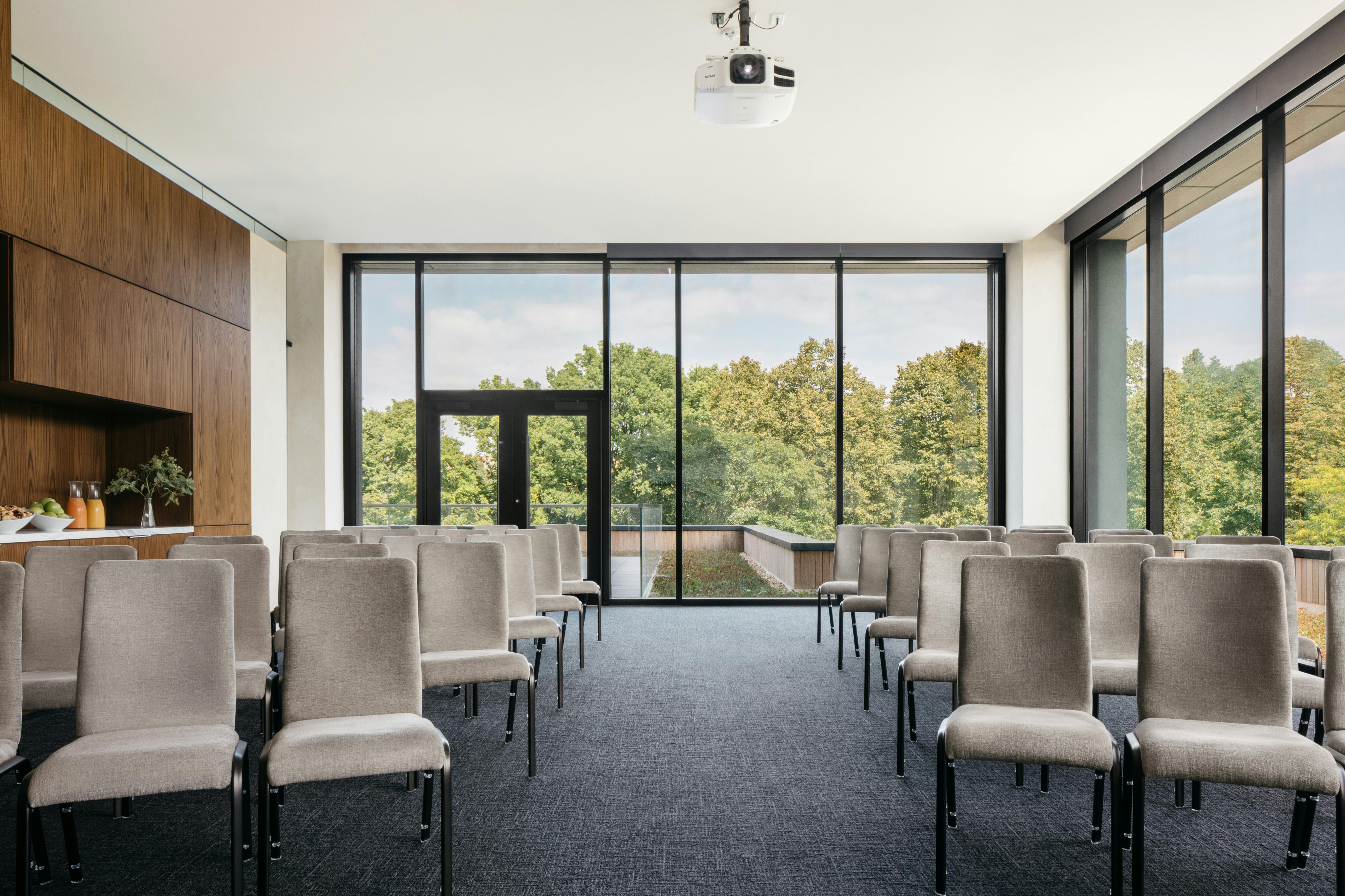 Drafting 1, an event space at The Study at University of Chicago
