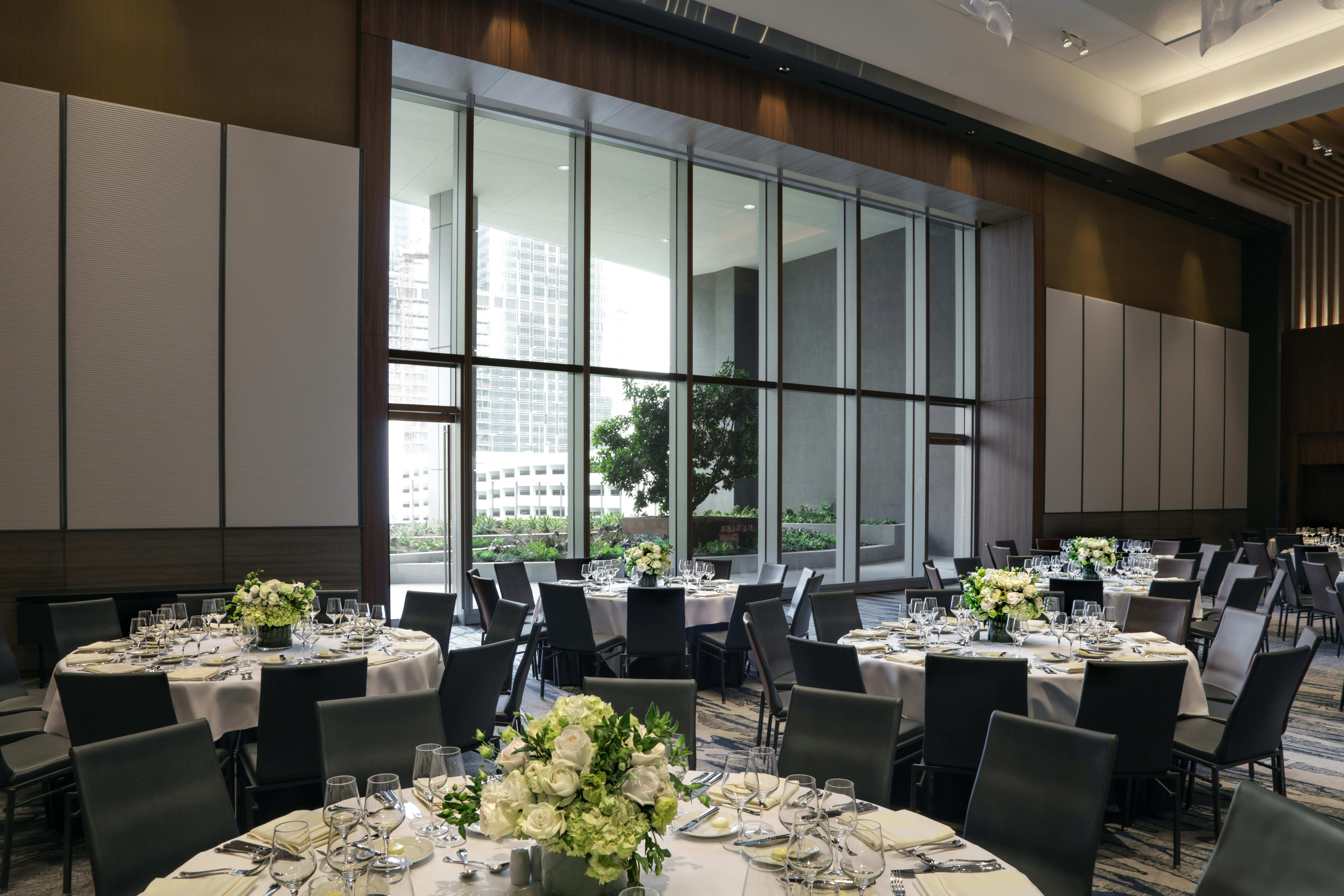 Wilshire Grand Ballroom, an event space at InterContinental Los Angeles Downtown