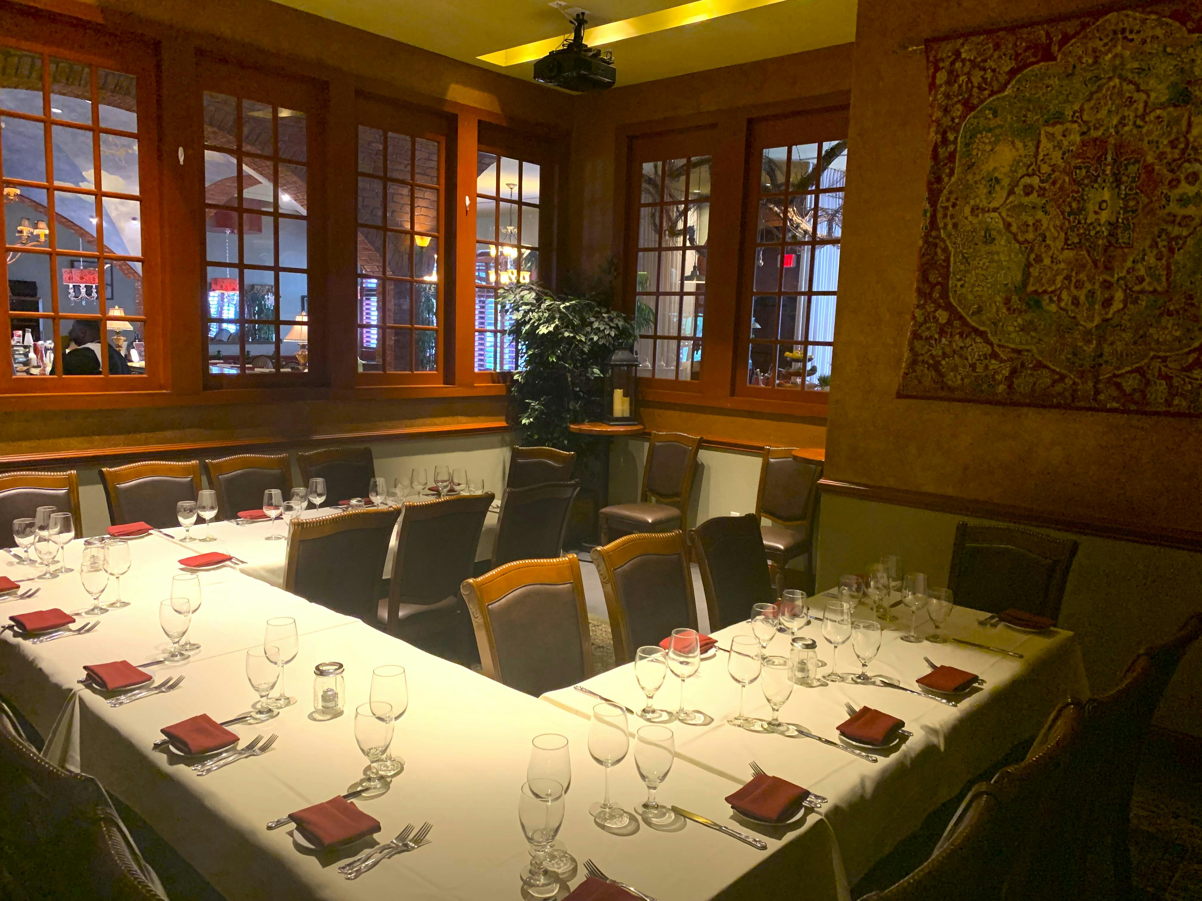 Private Room, Restaurant event space at Baciami Italiano & Prime Steakhouse