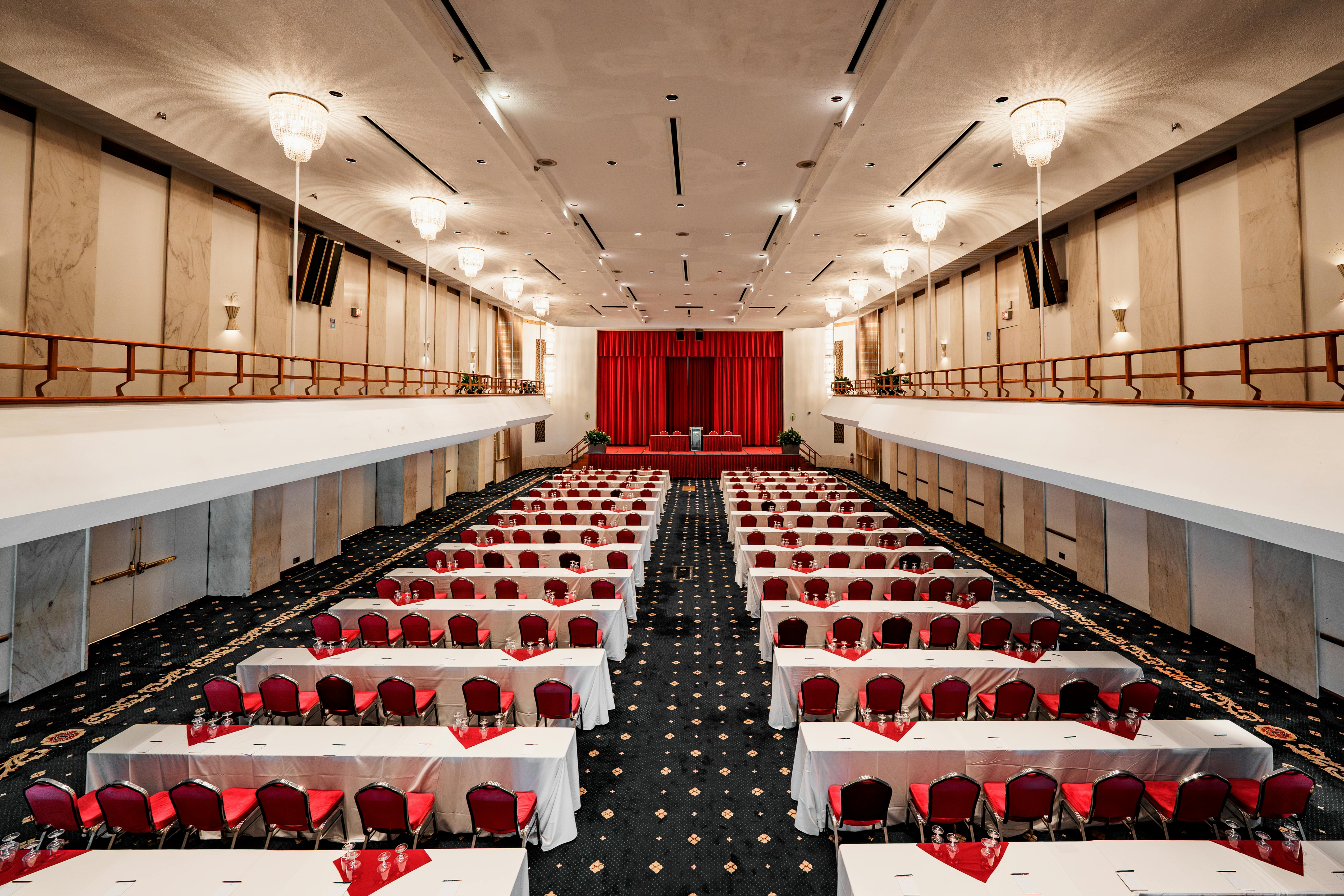 Great Hall, an event space at The Congress Plaza Hotel