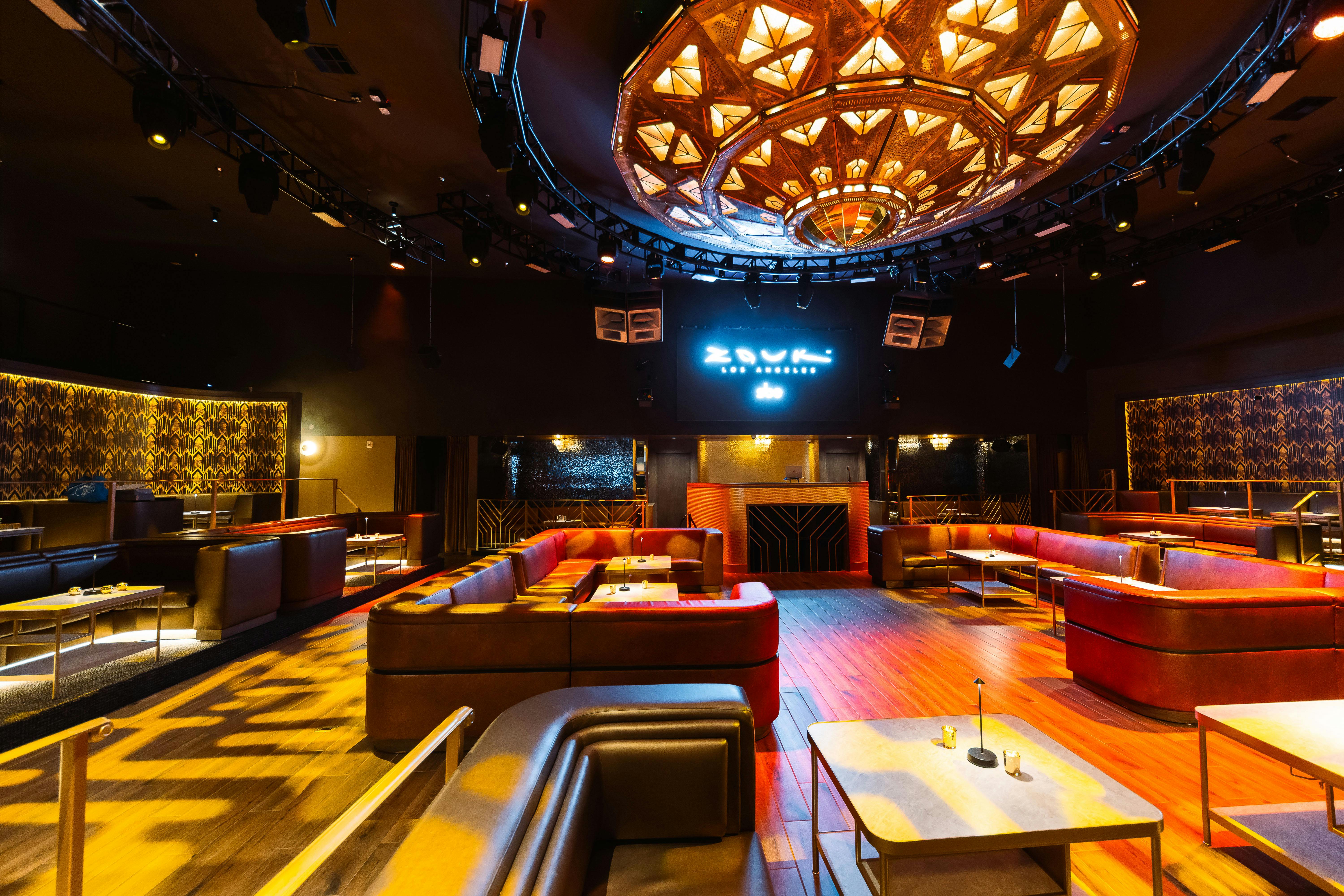 Zouk LA, an event space at sbe
