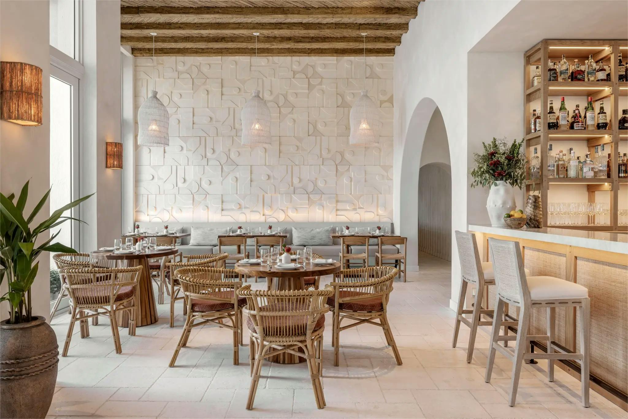 Main Dining Room, an event space at YAYA Coastal Cuisine