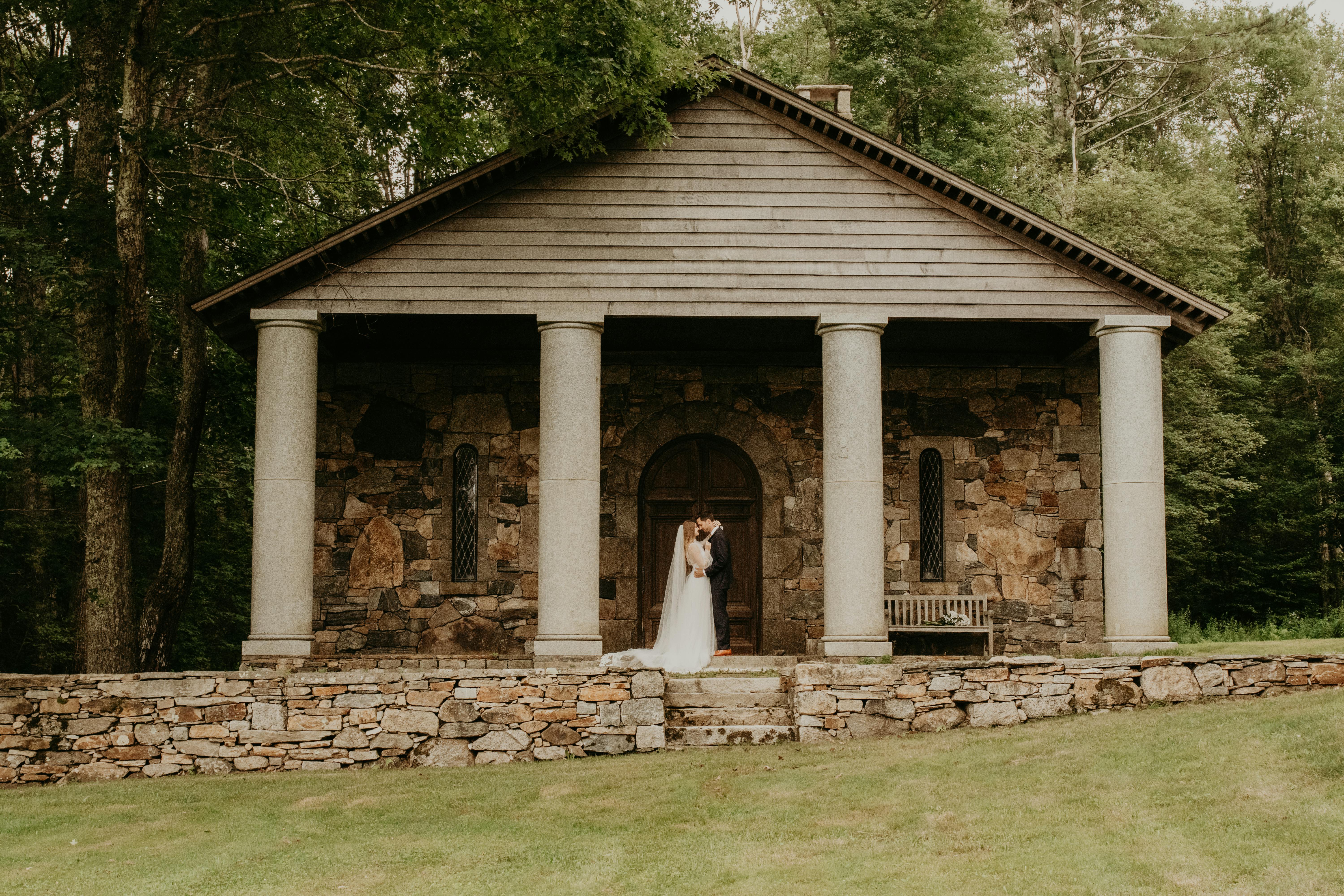 Italian Stone Chapel, Historic Space event space at Falls Creek Farm