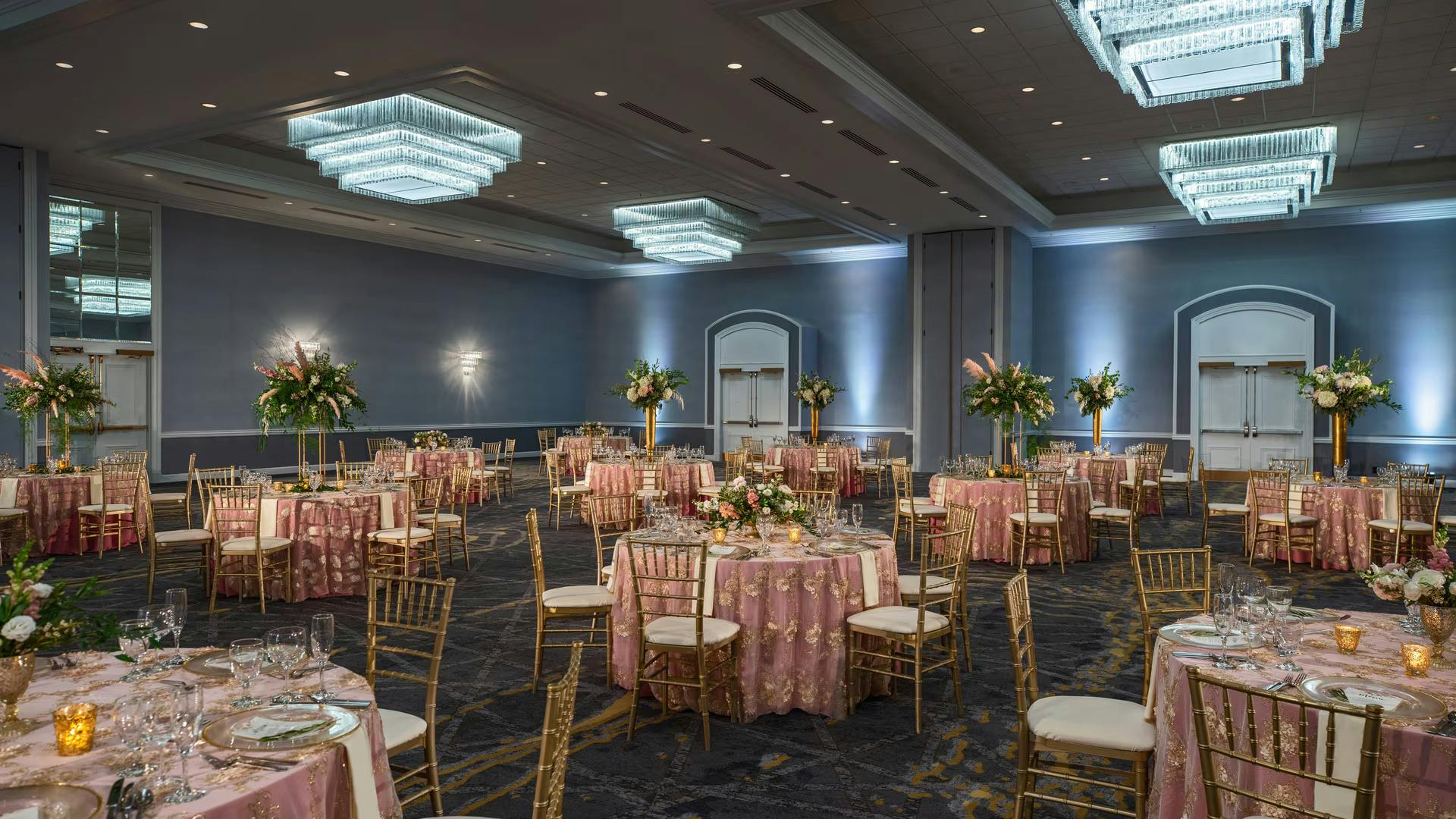 Hayes Grand Ballroom, an event space at Renaissance Columbus Downtown Hotel
