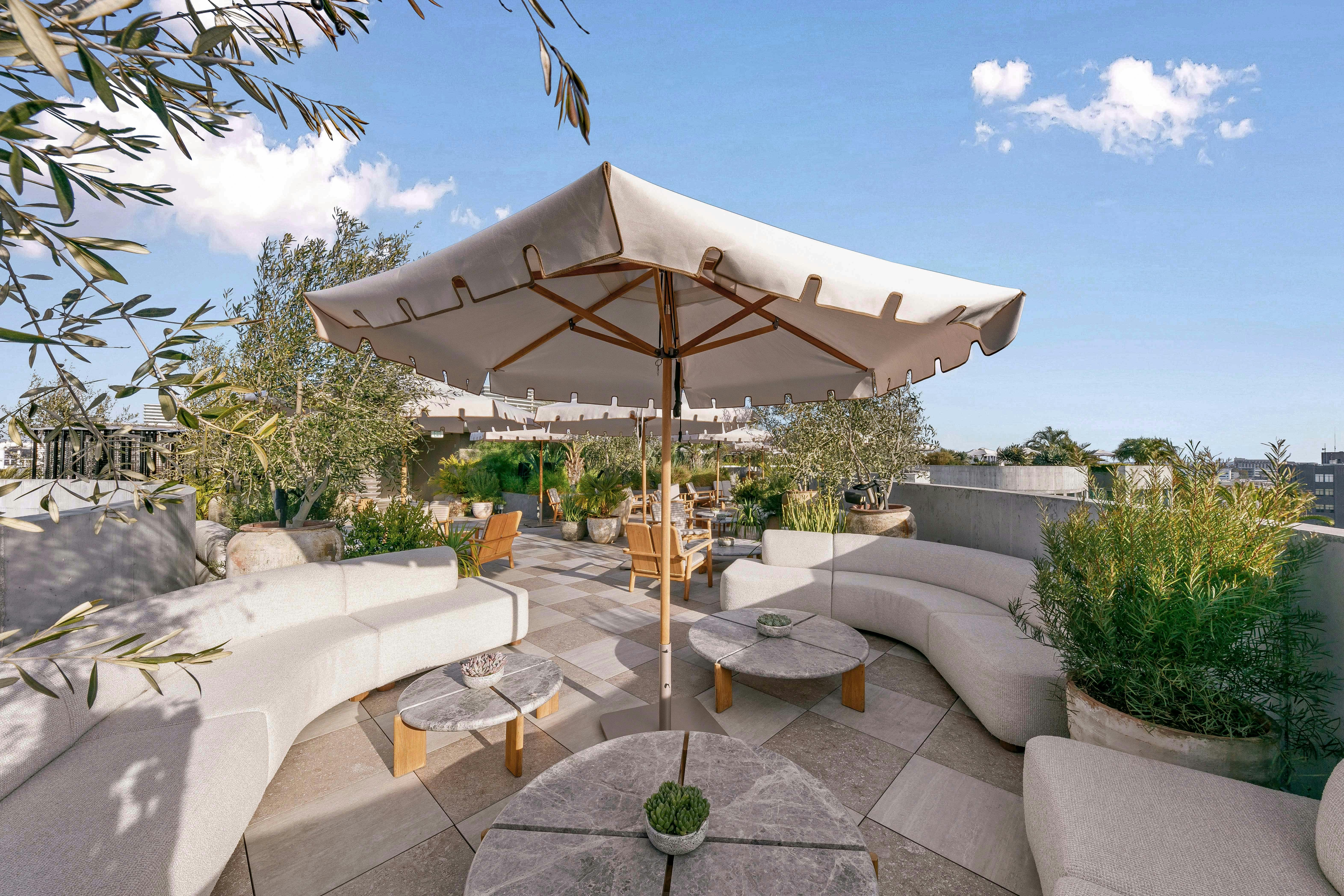 Calabra Terrace, an event space at Santa Monica Proper Hotel