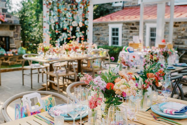 Featured photo from Stroll Through a Kaleidoscope of Color at This Y2K Bridal Shower at The Milton Inn