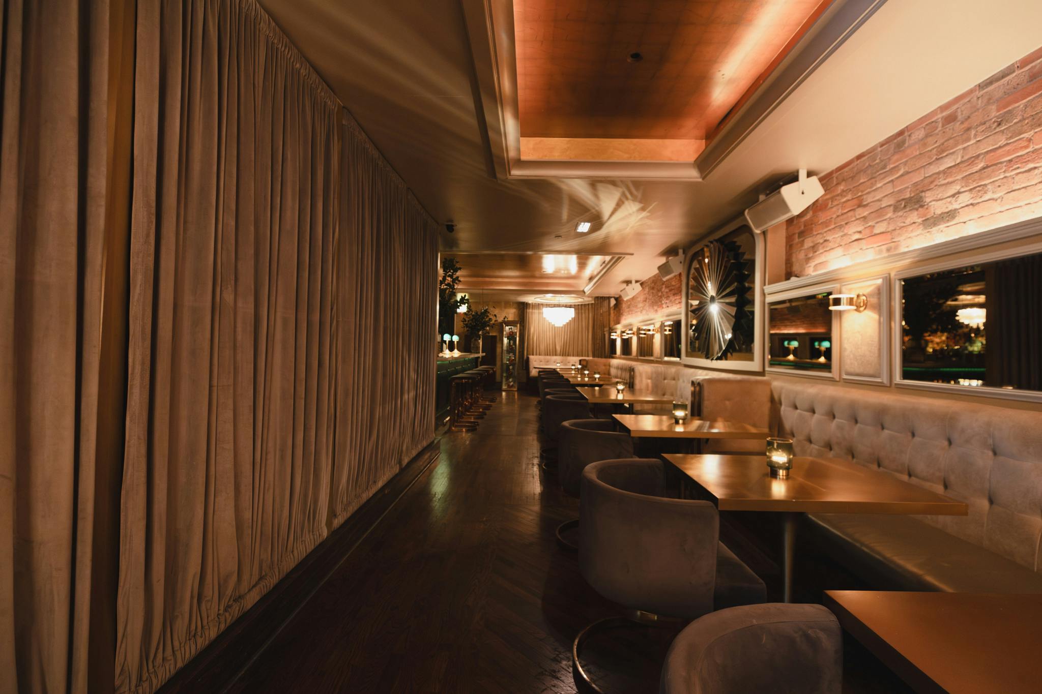 Deco Supper Club, Restaurant event space at Celeste