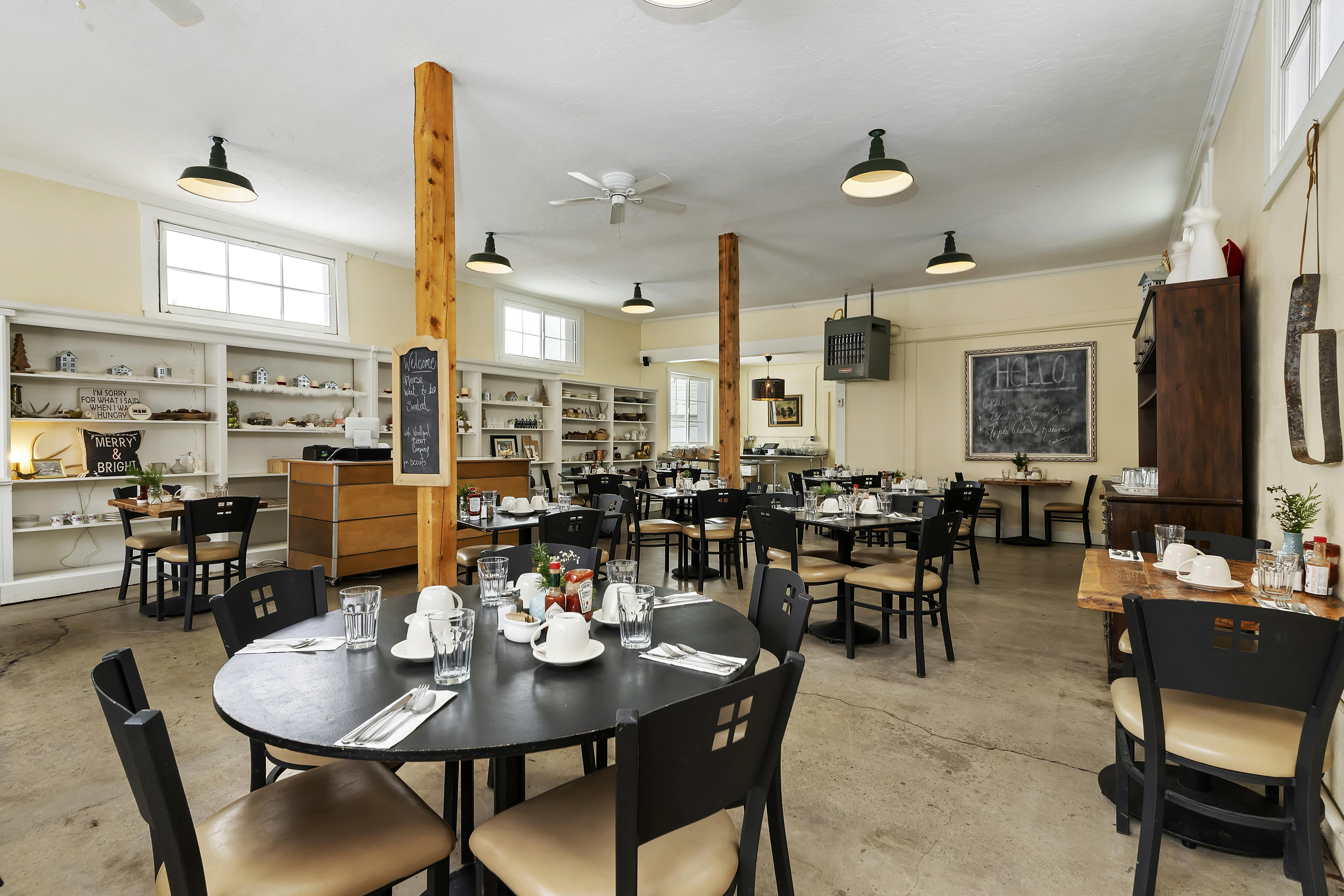 Woodland Biscuit Company Interior, an event space at Woodland Biscuit Company