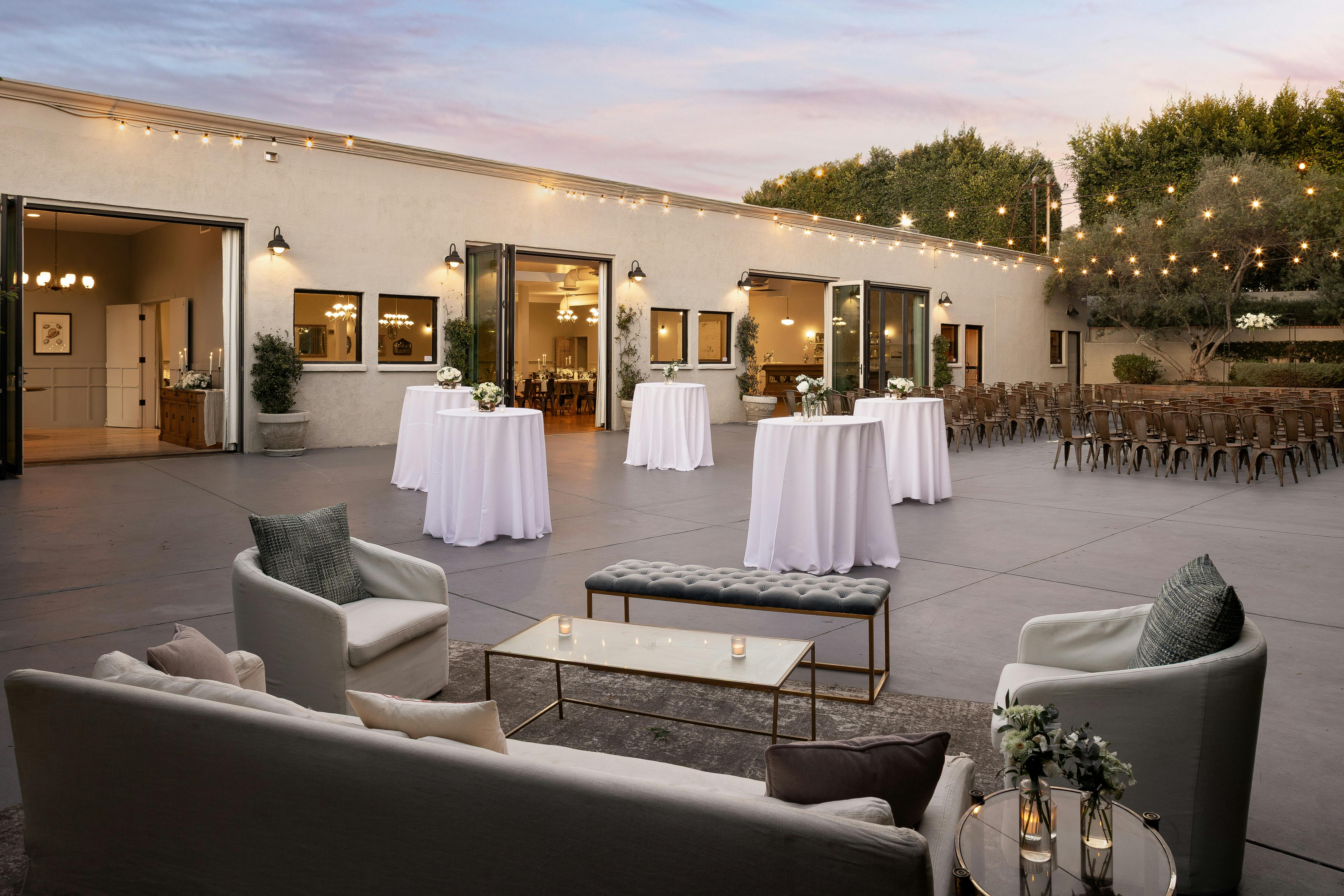 Olive Grove, Garden event space at The Harper by Wedgewood Weddings
