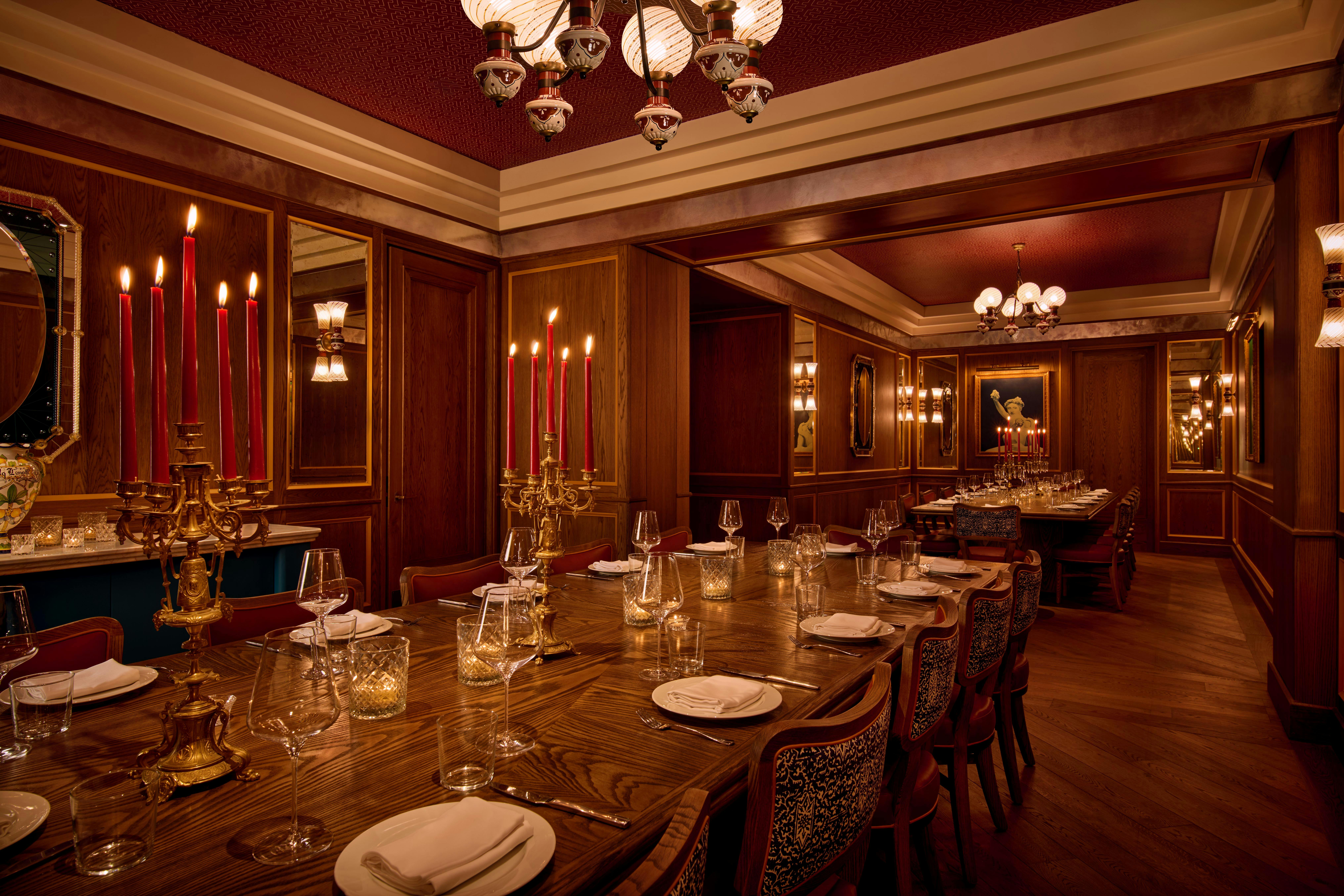 Private Dining Room 1+2, Restaurant event space at Mother Wolf Miami