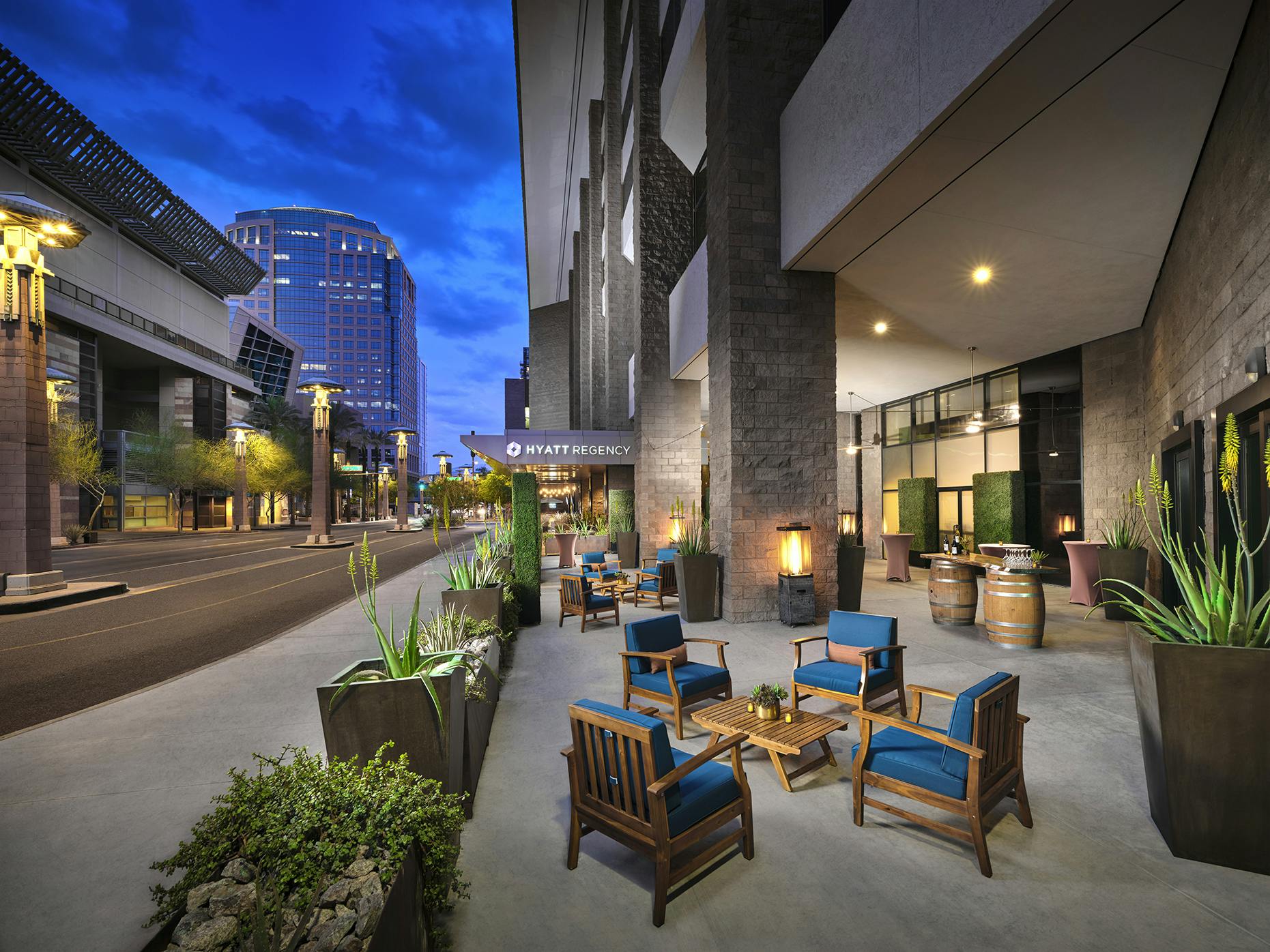 The Patio, an event space at Hyatt Regency Phoenix