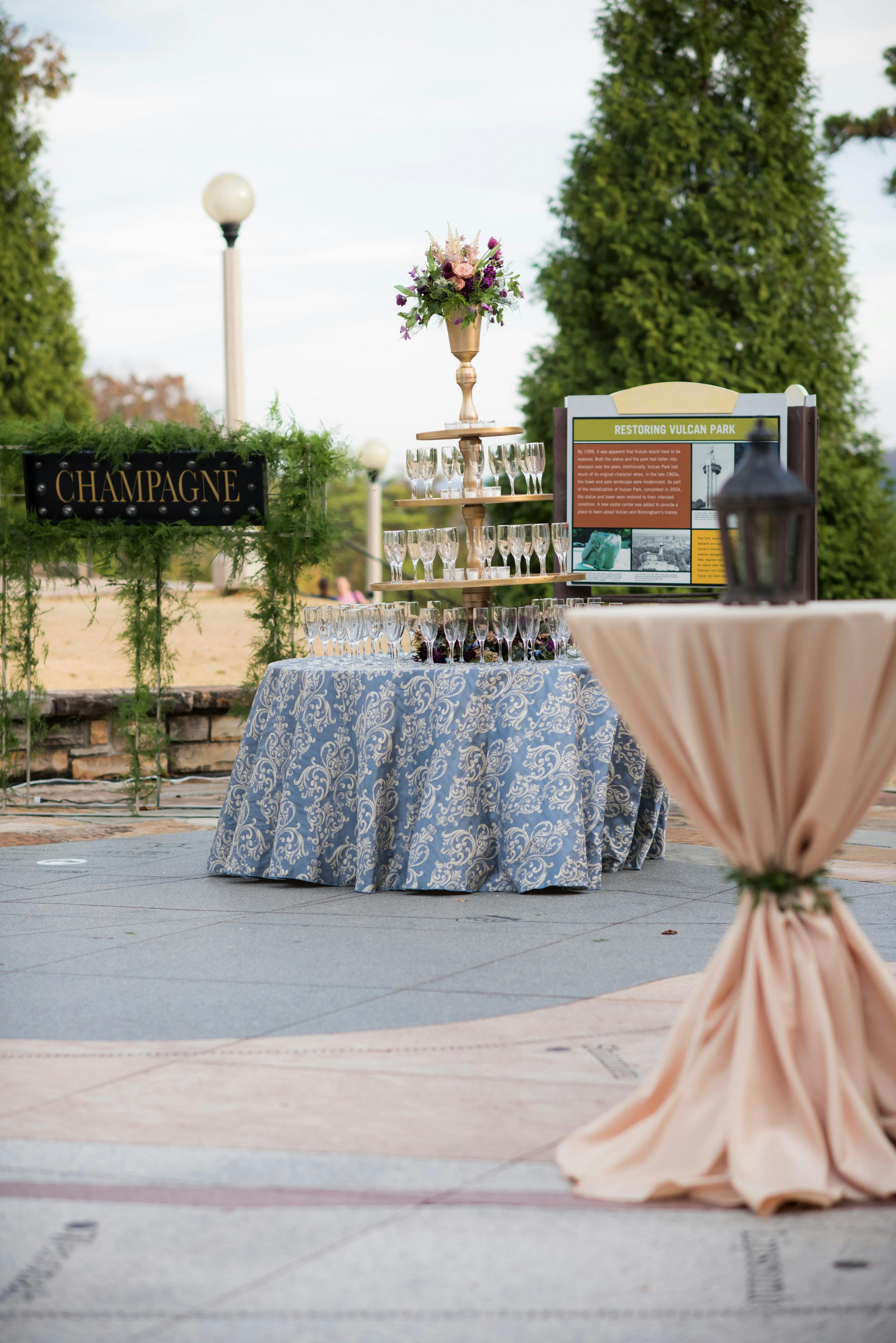 Vulcan Plaza, an event space at Vulcan Park and Museum