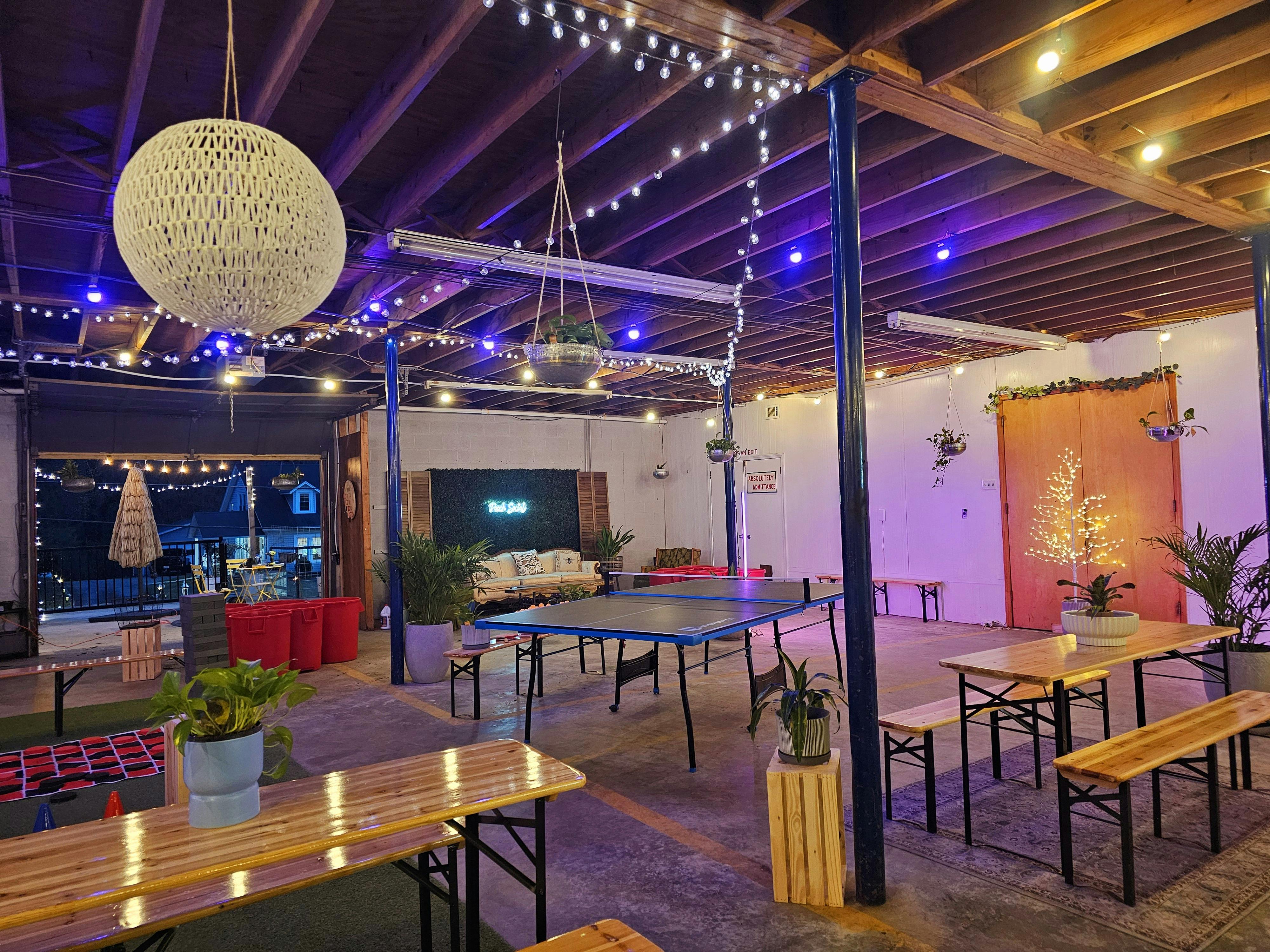 YV Porch Hall, an event space at Porch Social House