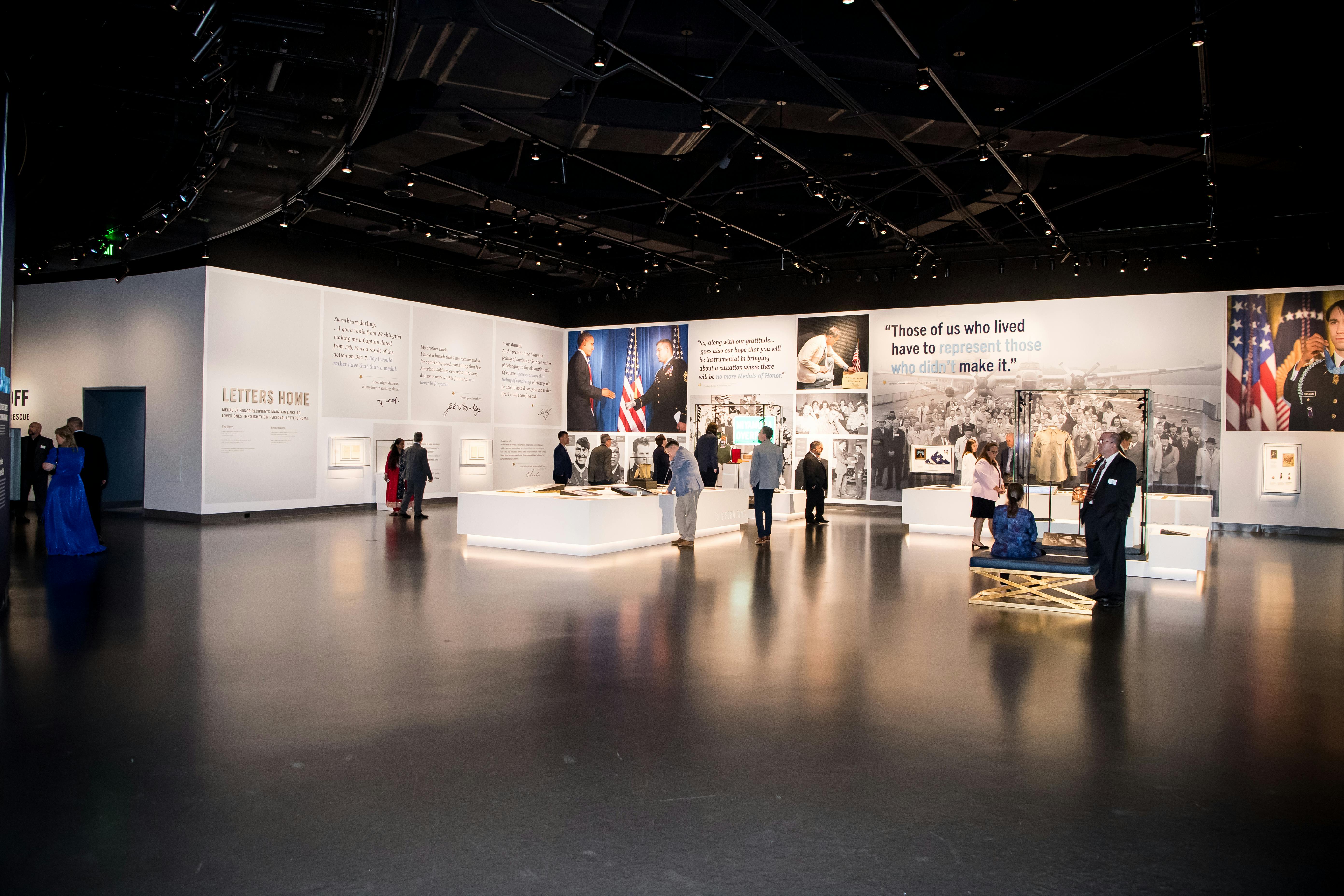 Exhibit Deck: Main Gallery, an event space at National Medal of Honor Museum