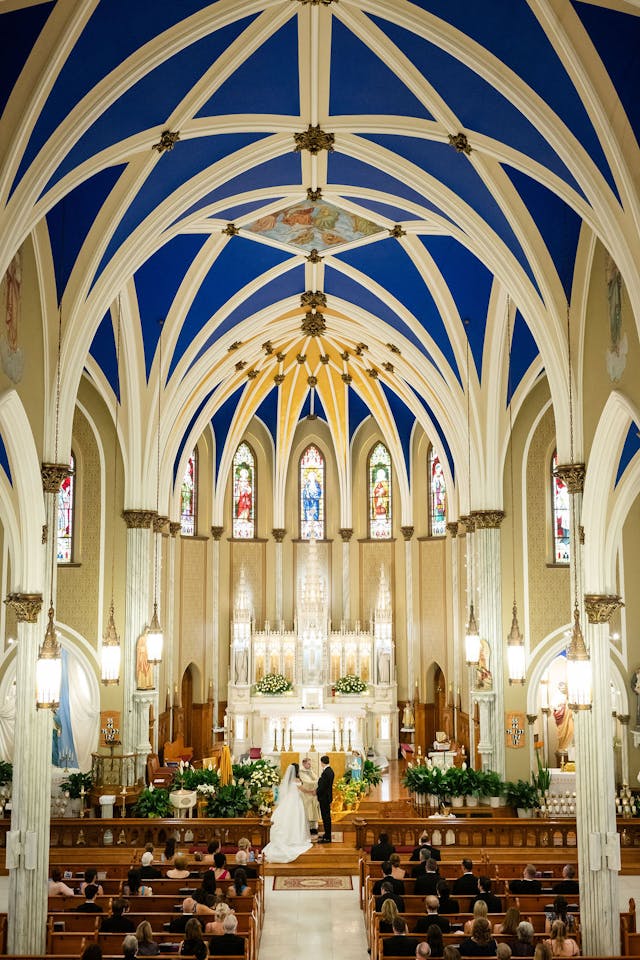 Featured photo from Inside this Regal Wedding Featuring a Grand Church Ceremony and Reception at Canfield Casino