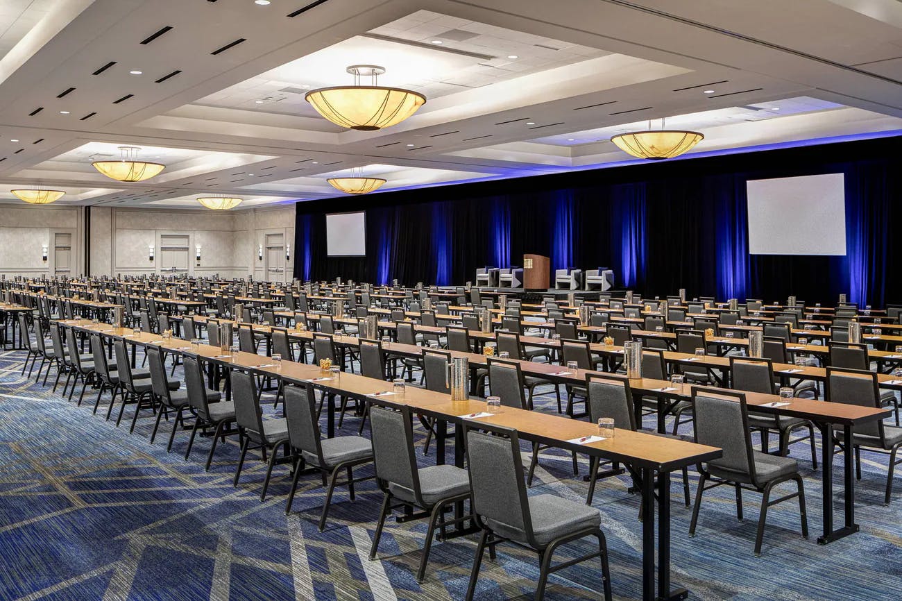 Waterway 4-5, an event space at The Woodlands Waterway Marriott Hotel & Convention Center