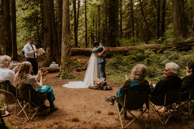 Featured photo from Celebrate This Rustic Outdoor Wedding Surrounded by Forest Charm in Sisters, Oregon