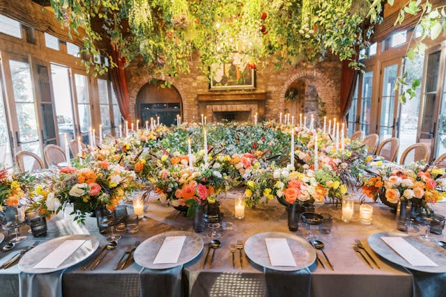 Featured photo from Step Into This Romantic Outdoor Wedding with Lush Florals and Cozy Charm in Las Vegas