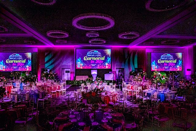 Featured photo from Inside This Energetic Gala with Bold Decor and Tropical Florals at Loews Coral Gables Hotel